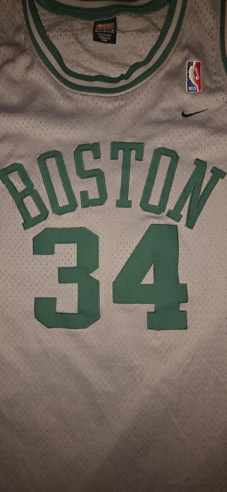 Nike Nike Boston Celtics Paul Pierce #34 NBA Basketball Jersey-L Size ONE SIZE - 3 Thumbnail