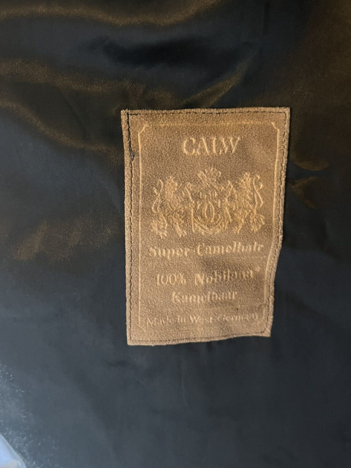Other Rare Vintage Camelhair Overcoat – Made in West Germany Size US L / EU 52-54 / 3 - 5 Thumbnail