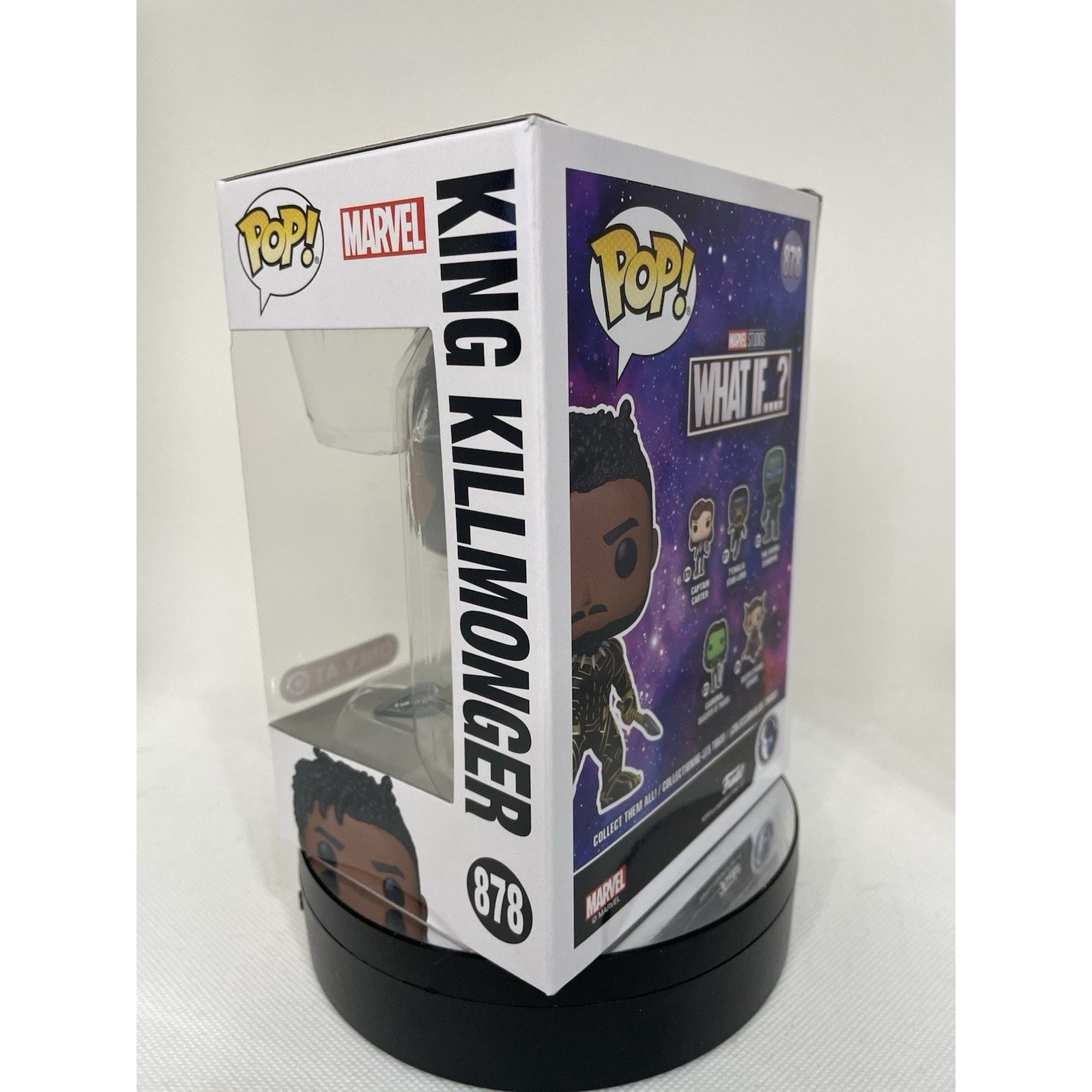 Marvel Comics Funko Pop! King Killmonger Target Exclusive #878 Size ONE SIZE - 4 Thumbnail