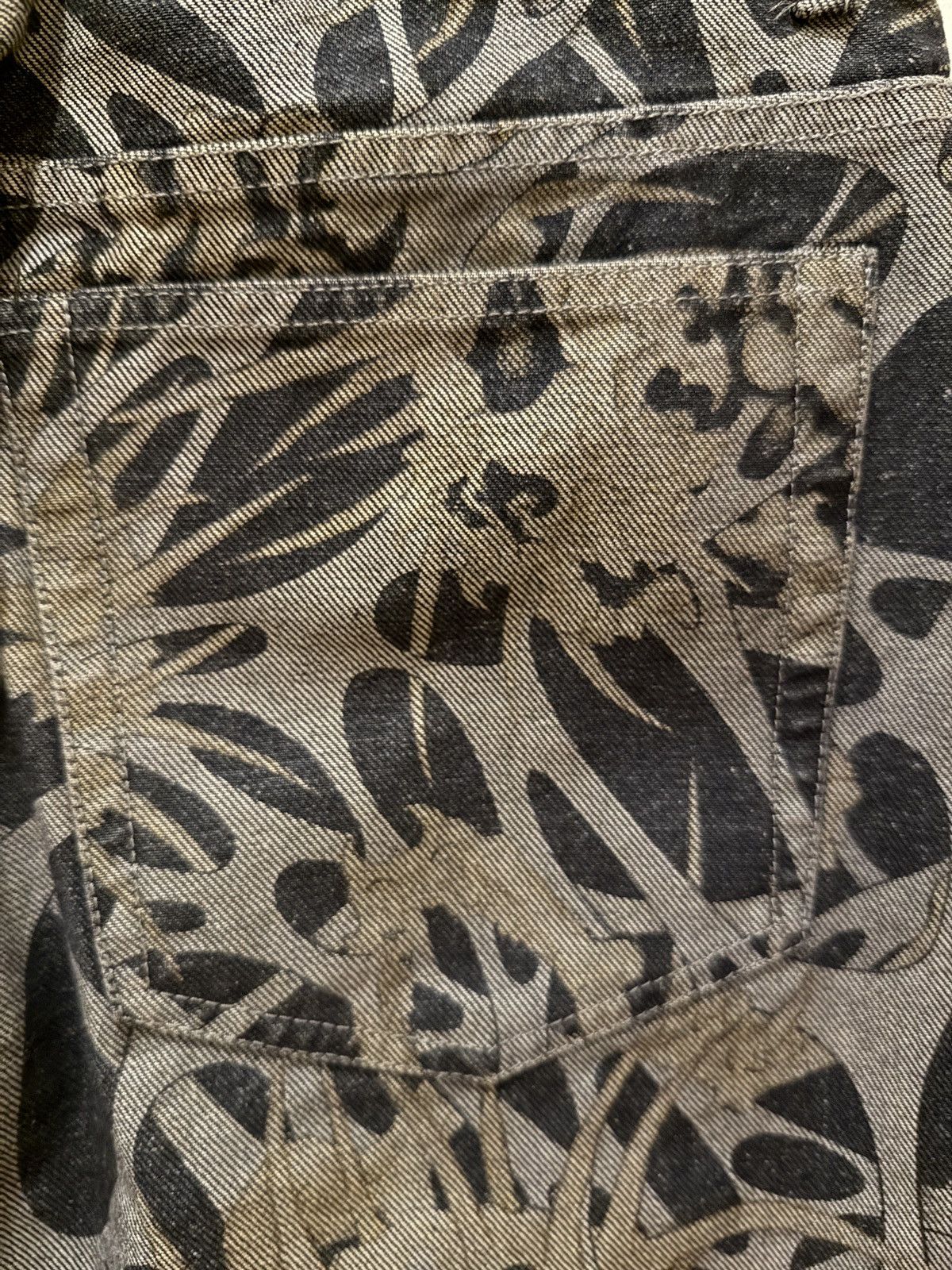 Supreme × Yohji Yamamoto Supreme x Yohji Yamamoto All Over Print Denim Jeans FW25 Size US 34 / EU 50 - 5 Thumbnail