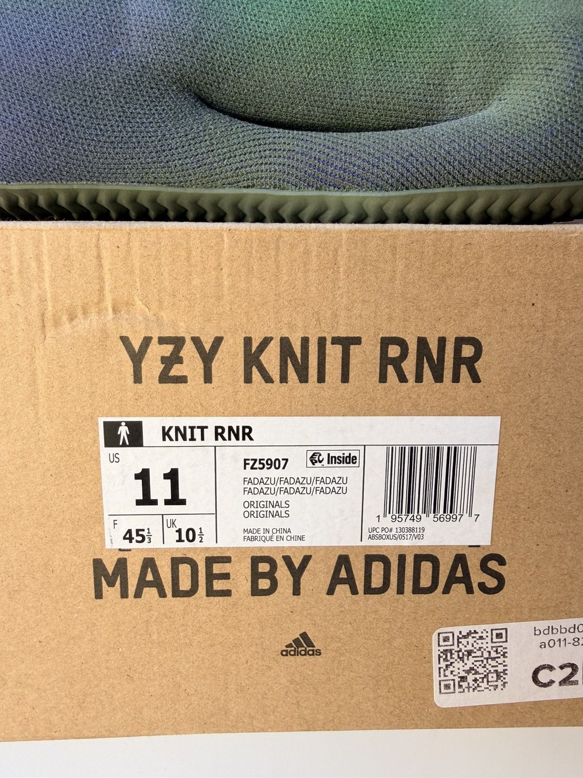 Yeezy Size 11 - adidas Yeezy Knit Runner Faded Azure Size US 11 / EU 44 - 3 Thumbnail