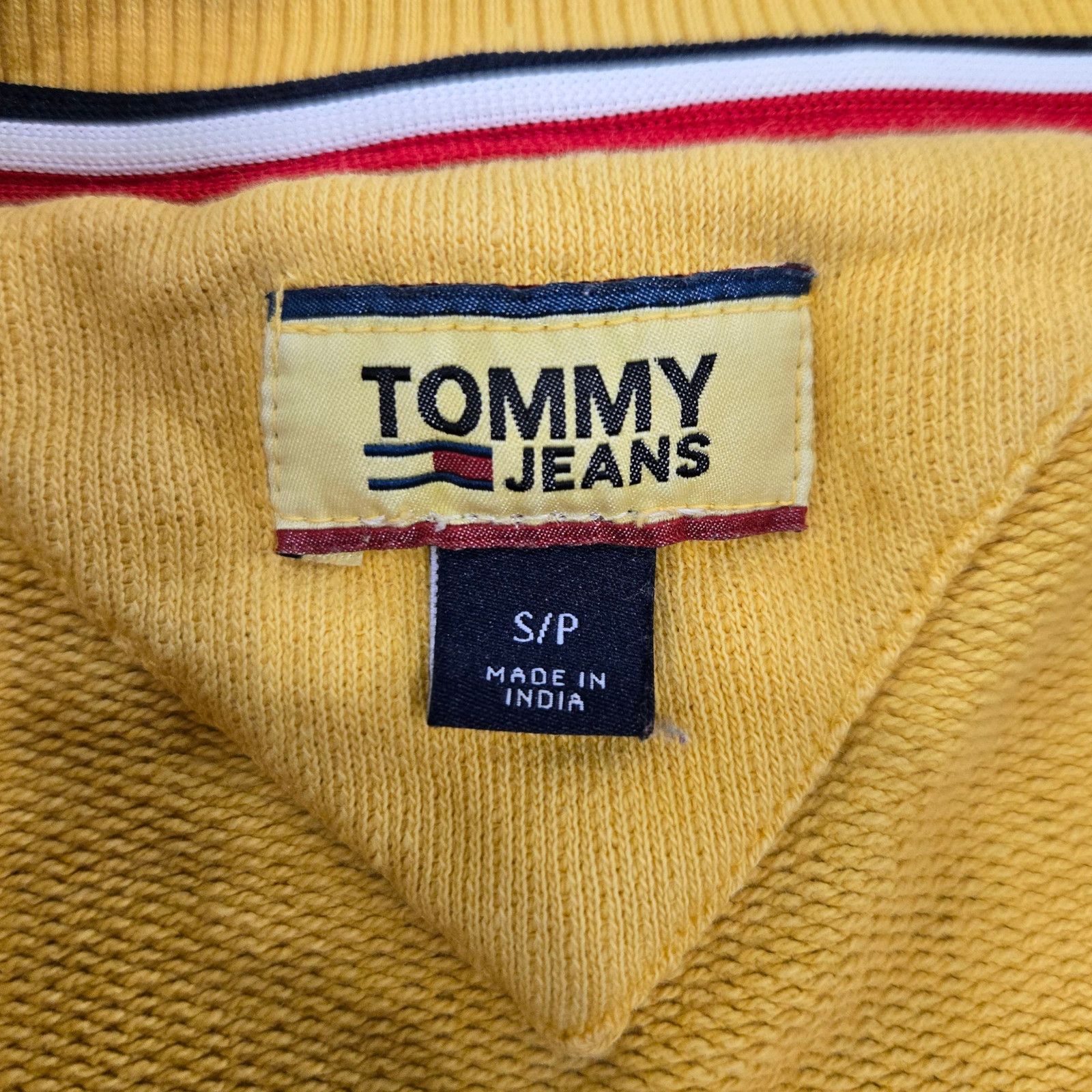 Tommy Jeans Tommy Jeans Yellow Collegiate Crewneck Sweatshirt Size Small Size S / US 4 / IT 40 - 5 Thumbnail