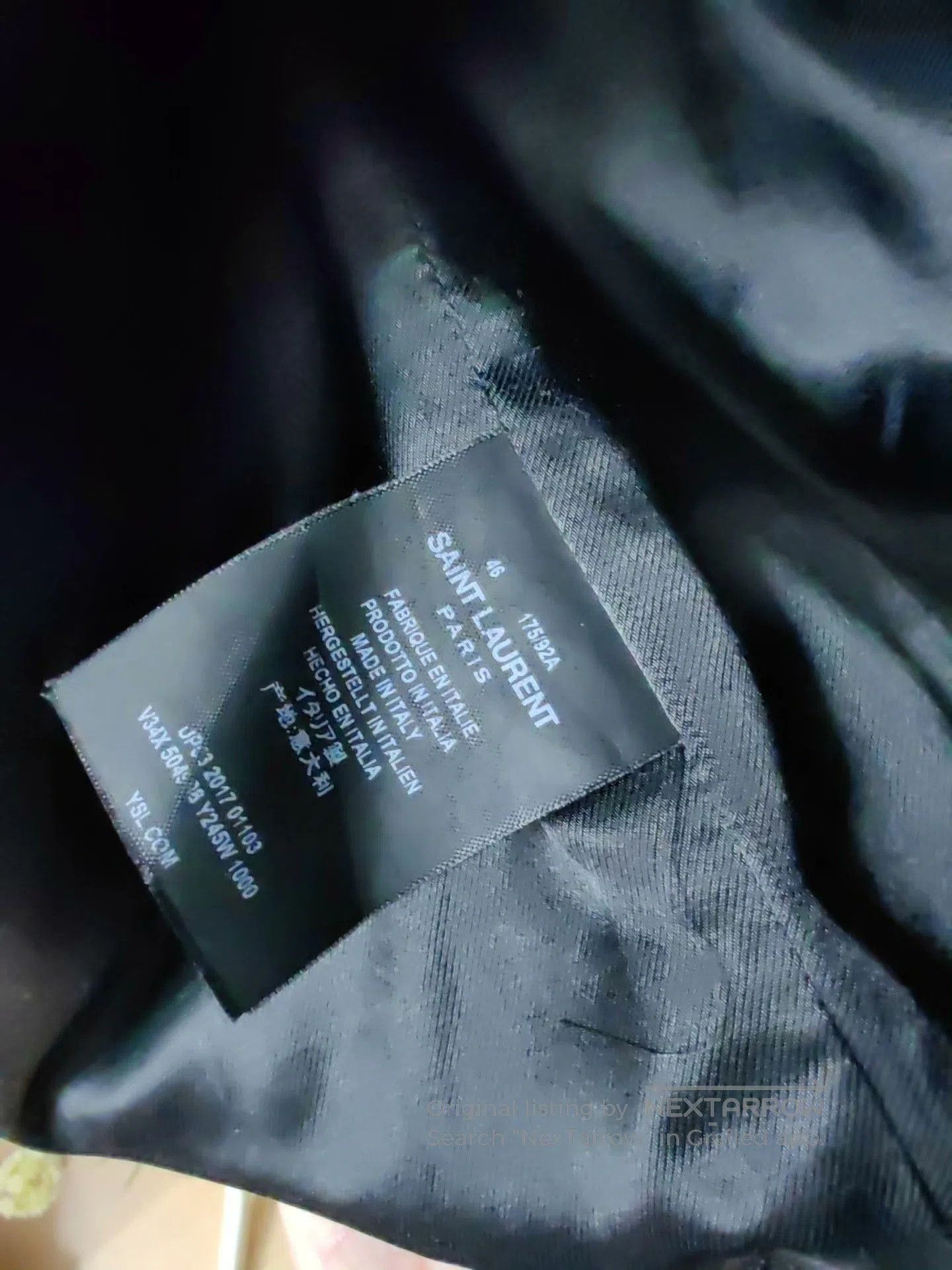 Saint Laurent Paris Saint Laurent Multi-Pocket Military Jacket. Size US S / EU 44-46 / 1 - 4 Thumbnail