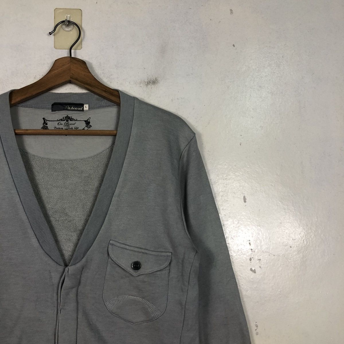 Hysteric Glamour 📌Vintage Bomber Cardigan Jacket Punk Design On Board Japan Size US L / EU 52-54 / 3 - 8 Thumbnail