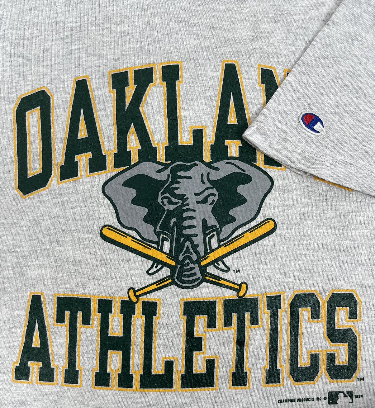 MLB 90s Vintage Oakland Athletics tee Size US L / EU 52-54 / 3 - 4 Thumbnail