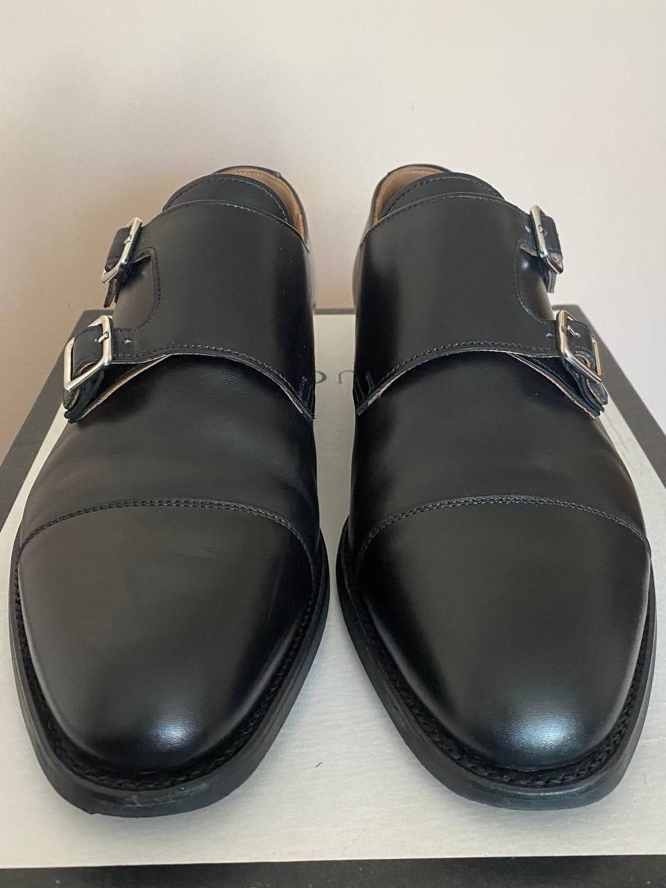 Crockett & Jones Crockett & Jones Lowndes 4 Double Monk Oxford Shoes Size US 7.5 / EU 40-41 - 2 Thumbnail