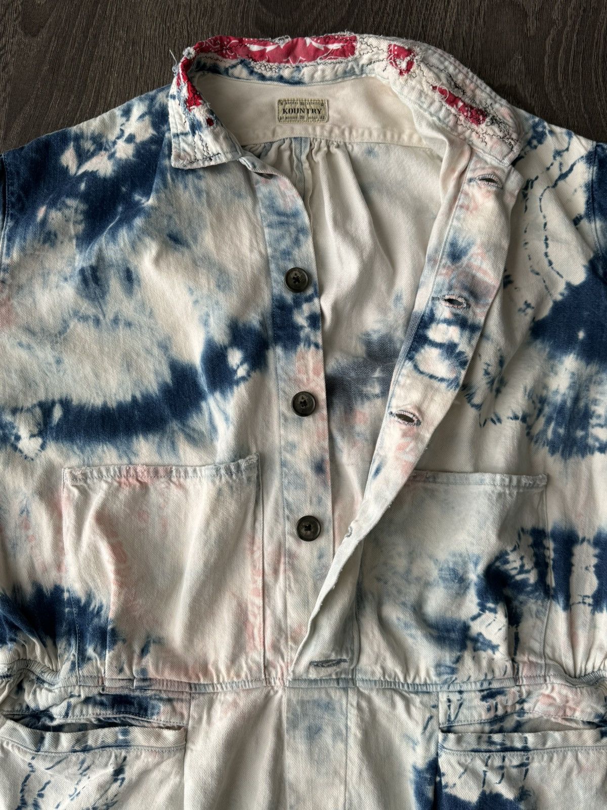 Kapital × Kapital Kountry Kapital Tie Dye Coveralls Size US 32 / EU 48 - 6 Thumbnail