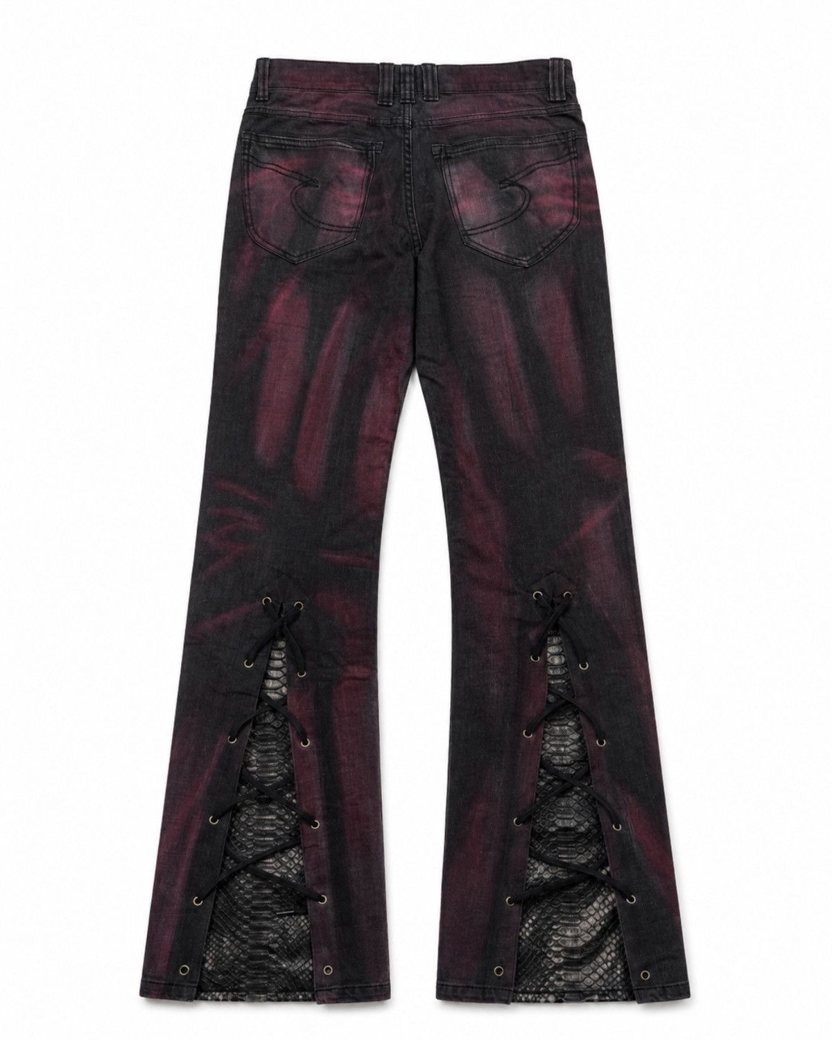 semanticdesign SEMANTIC DESIGN lace-up jeans Size US 28 / EU 44 - 2 Thumbnail