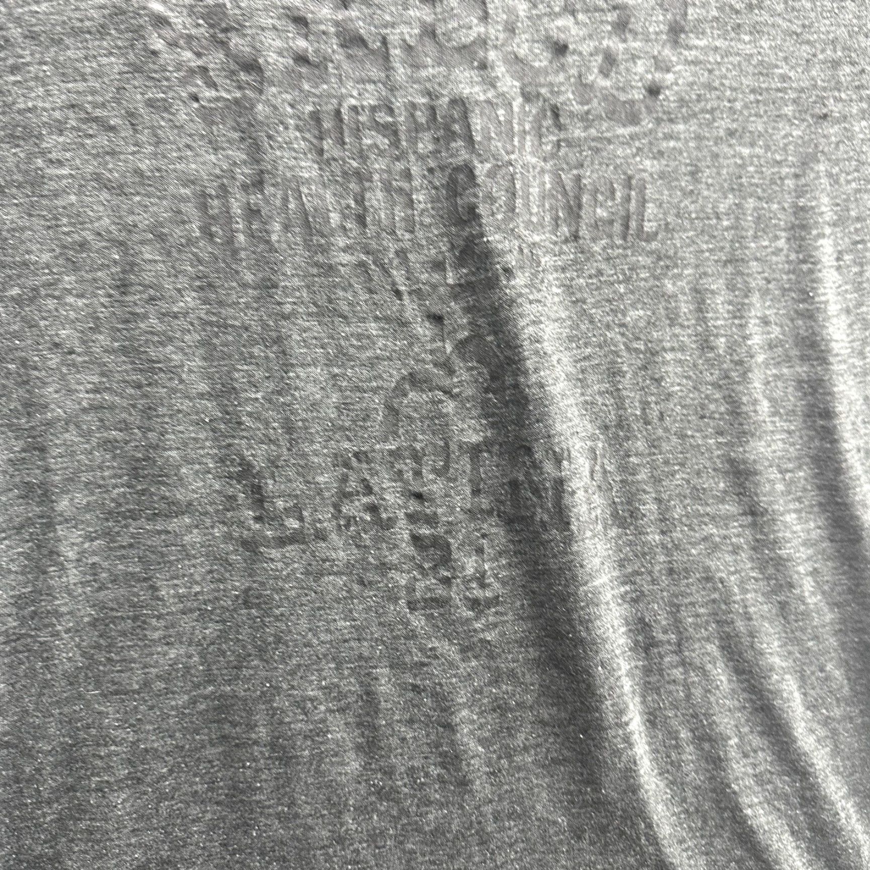 Anvil VINTAGE SEMHC Hispanic Health Council Shirt Mens Large Gray 80s Charity Event Tee Size US L / EU 52-54 / 3 - 5 Thumbnail