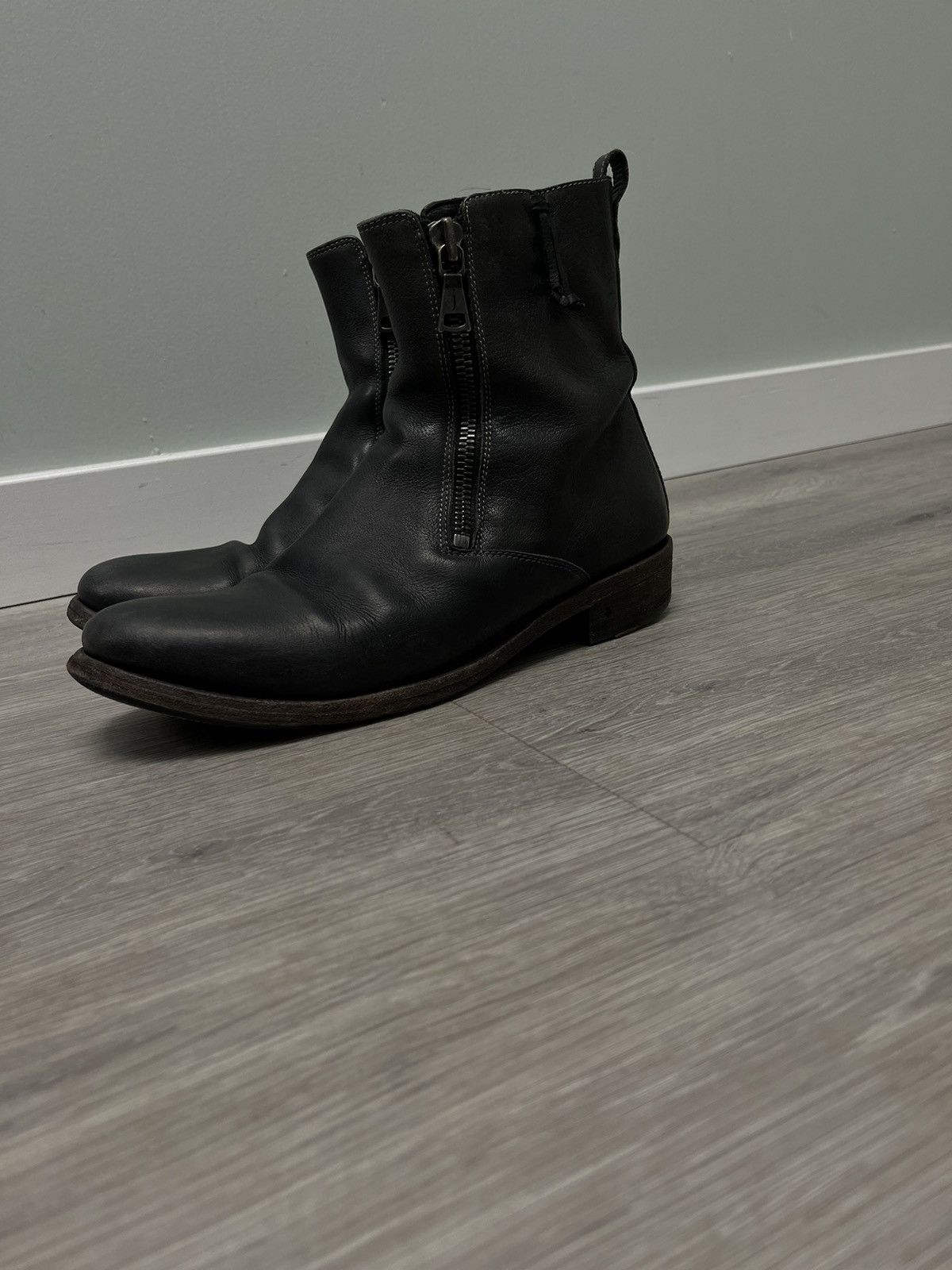 John Varvatos Parisian double zip boot. 9 Size US 9 / EU 42 - 13 Thumbnail