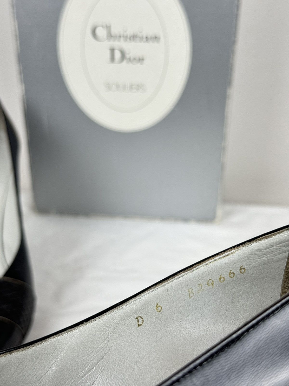 Christian Dior Monsieur Vintage heels Christina Dior original luxury rare item Size US 5.5 / IT 35.5 - 5 Thumbnail