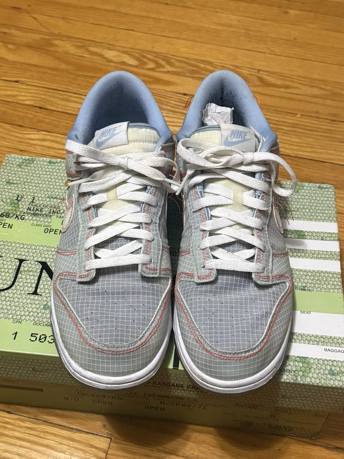Nike Nike Union Dunk Low Argon Size US 11 / EU 44 - 5 Thumbnail