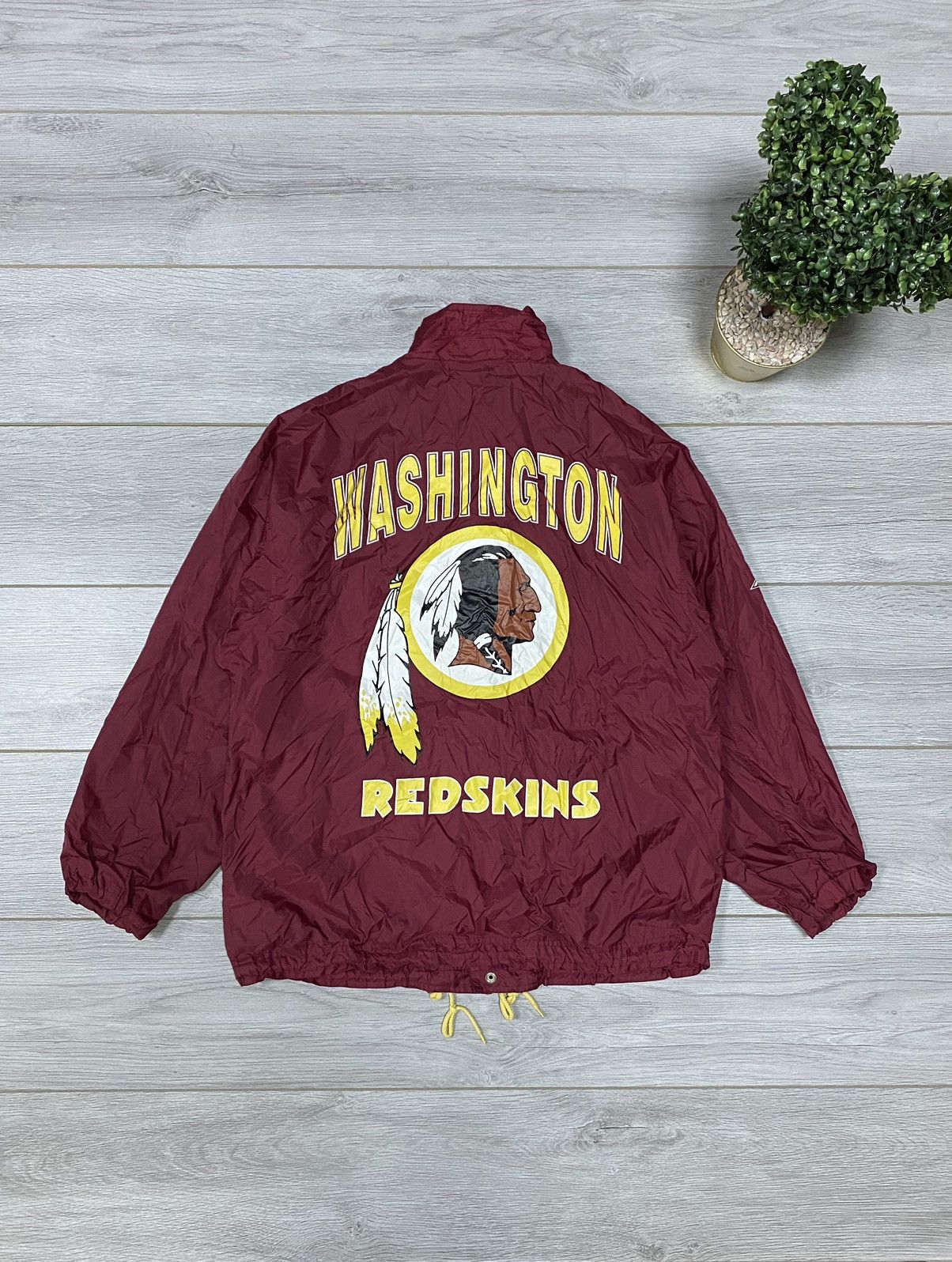 Apex One Vintage 1990s NFL Apex One Redskins Jacket Size US M / EU 48-50 / 2 - 1 Thumbnail