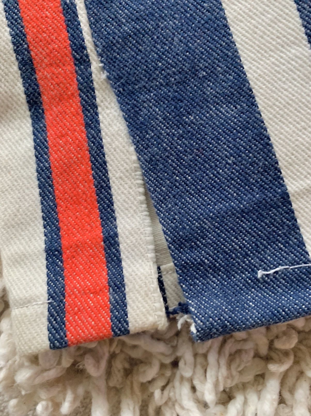 Wrangler Vintage 70s Wrangler red white blue striped jeans denim Size US 26 / EU 42 - 8 Thumbnail