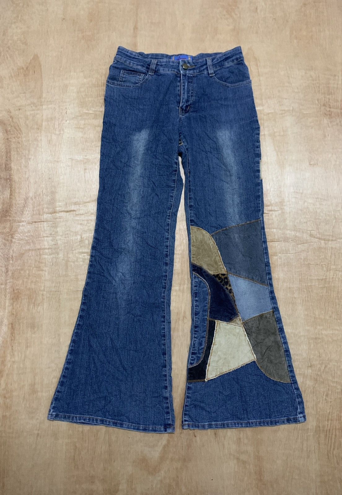 Hysteric Glamour × If Six Was Nine × Japanese Brand Vintage Flare deep lo deep Bootcut Denim Jeans Size US 29 - 1 Thumbnail