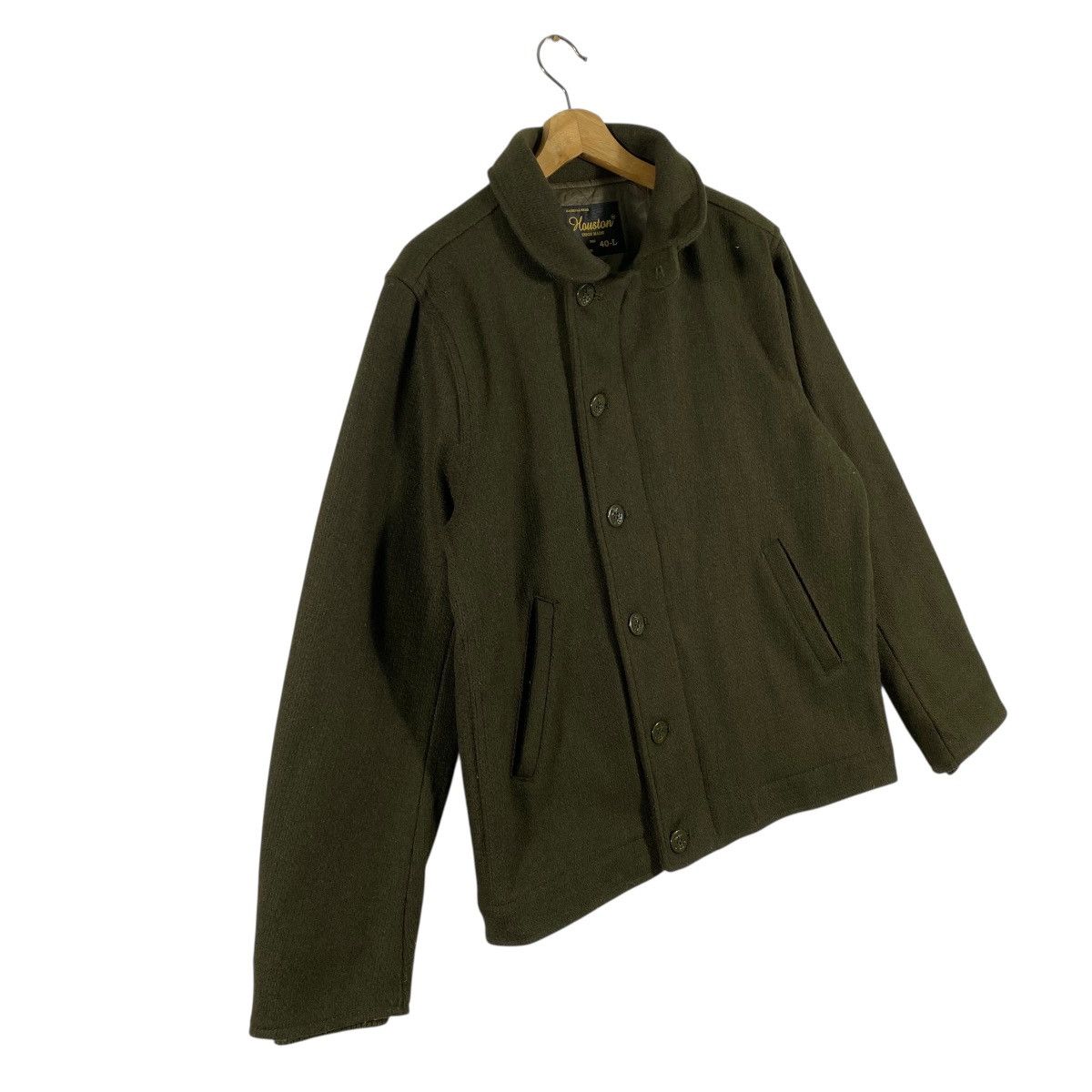 Buzz Rickson's Vintage Houston Union Made Military Wool Button/Zipper Size US L / EU 52-54 / 3 - 3 Thumbnail