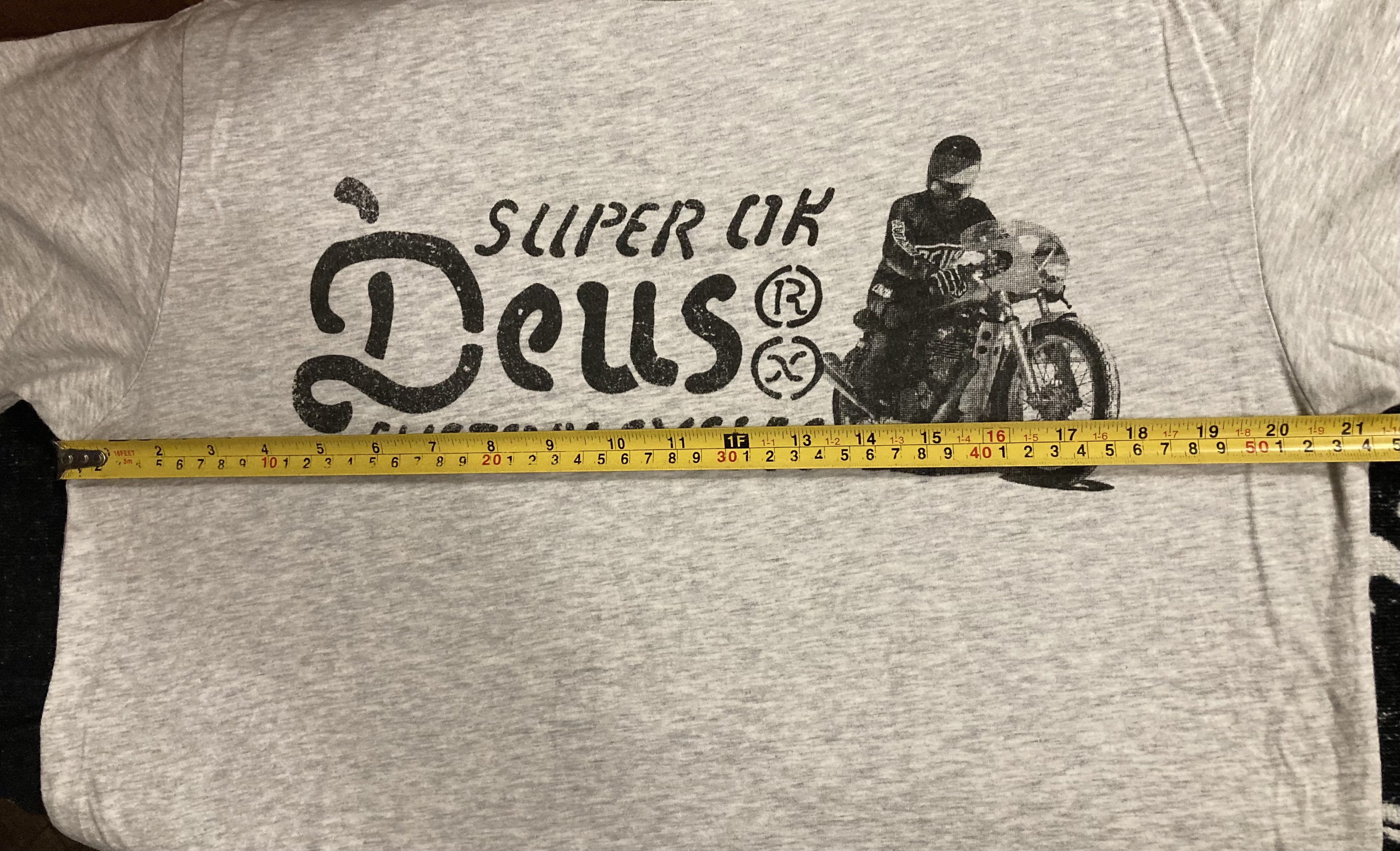 Deus Ex Machina DEUS EX MACHINA TREASURY SUPER OK TEE - GRAY Size US L / EU 52-54 / 3 - 7 Thumbnail