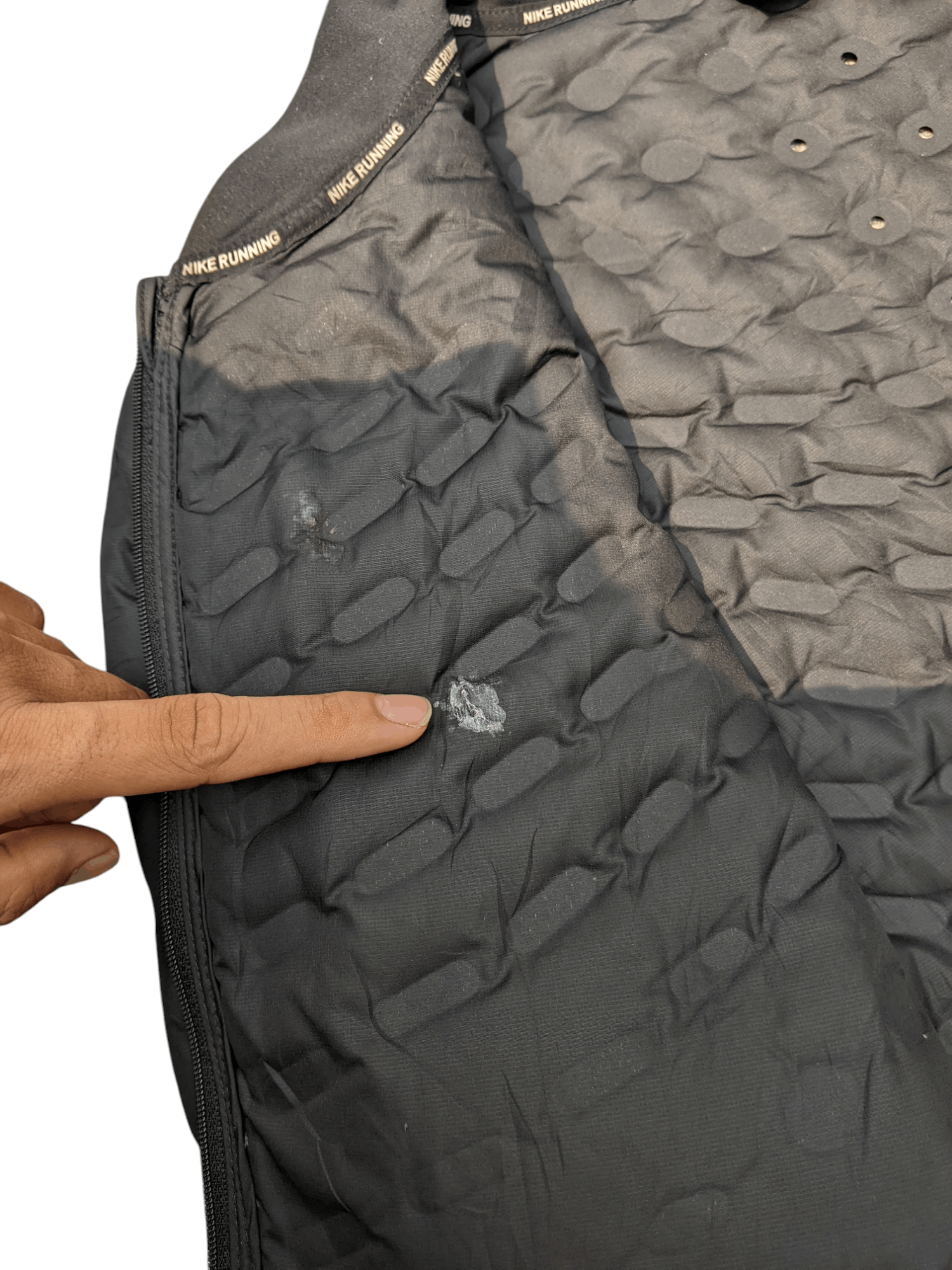 Nike Nike Running Aeroloft Perforated Quilted Shell Jacket Size US XL / EU 56 / 4 - 15 Thumbnail