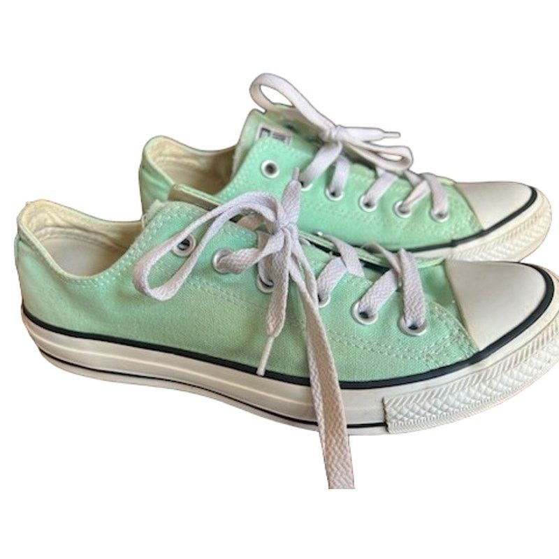 Converse Converse All Star Low Top Womens Sneakers Size 6 Mint Green Size US 6 / IT 36 - 2 Thumbnail