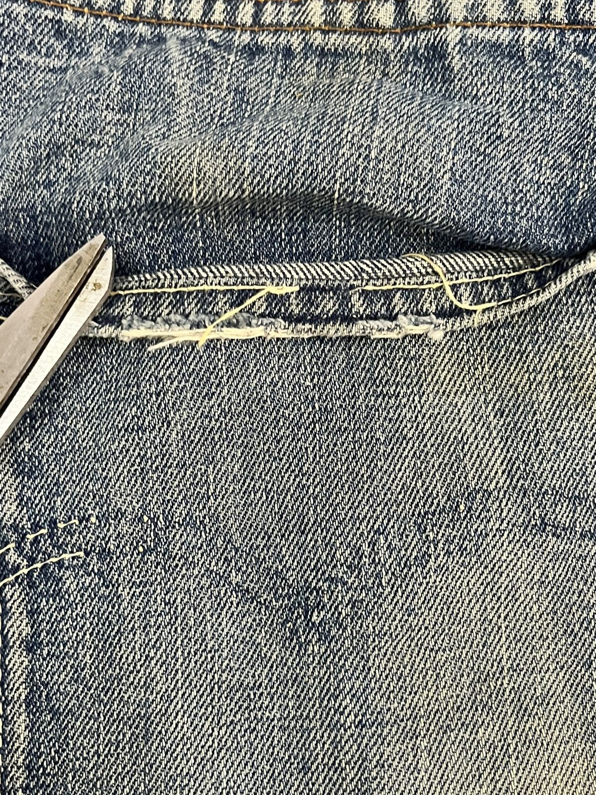 Levi's True Vintage 60’s Levi’s 501 Big E Button 4 Selvedge Denim Size US 32 / EU 48 - 20 Thumbnail