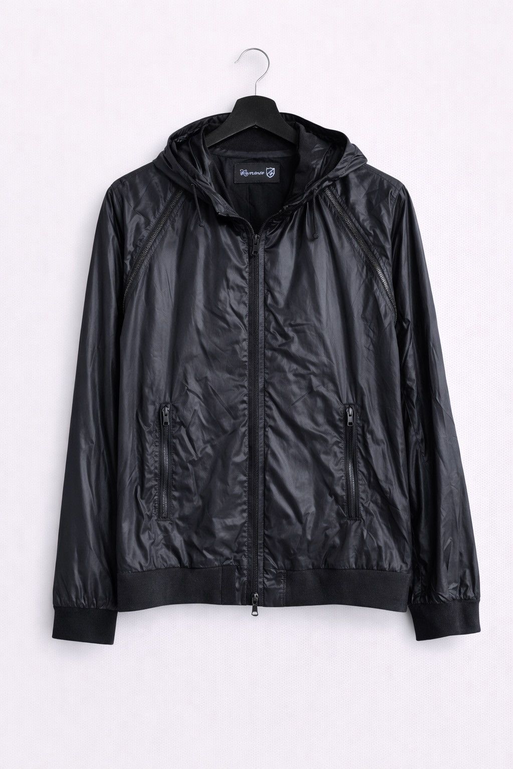 Japanese Brand Reverence Lightweight Hooded Jacket – Black Technical Zip Size US S / EU 44-46 / 1 - 1 Thumbnail