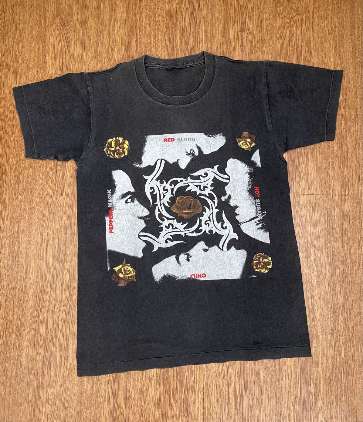 Band Tees Vintage Red Hot Chili Peppers "Blood Sugar Sex Magik" Album Size US S / EU 44-46 / 1 - 1 Thumbnail