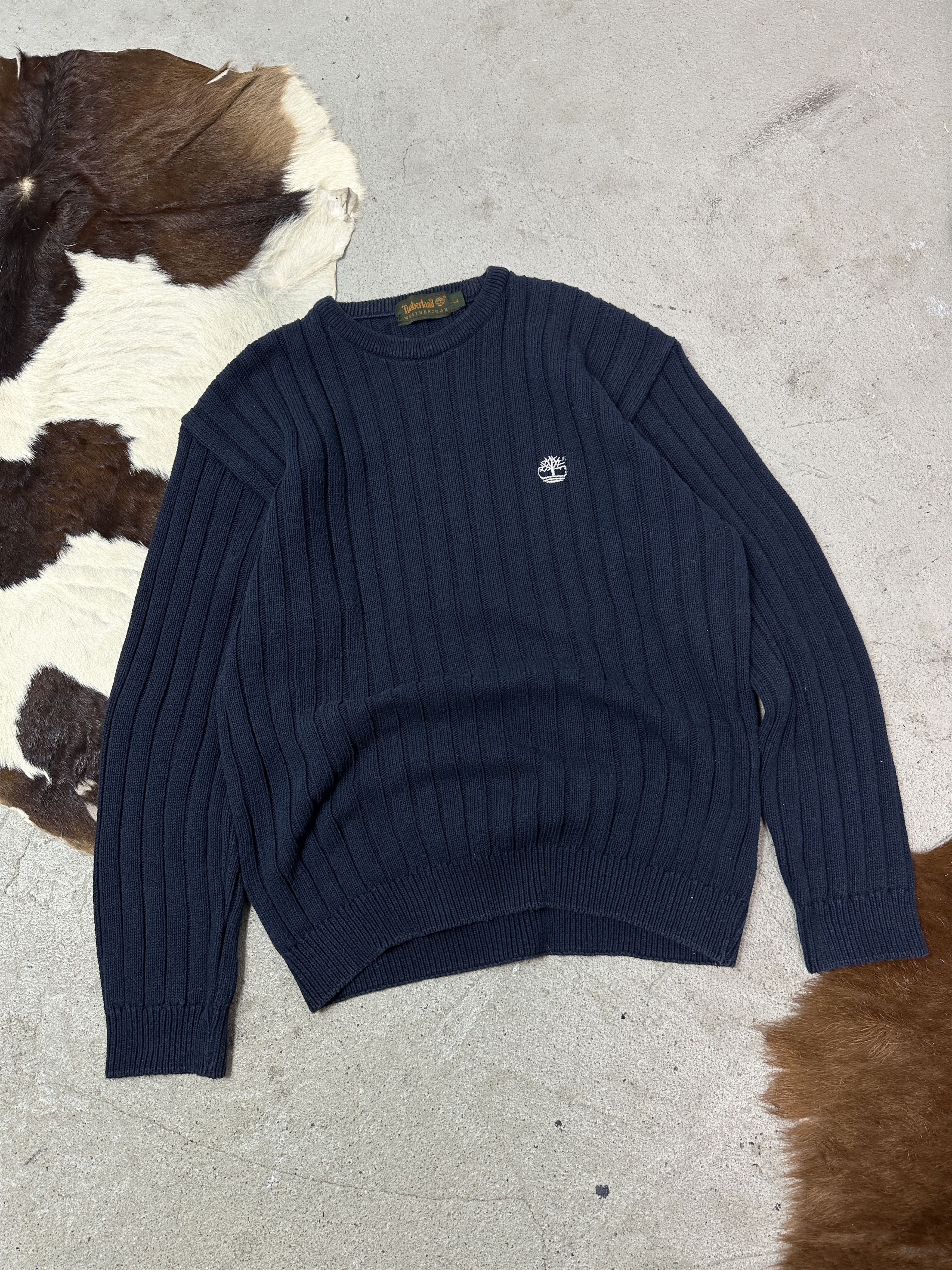 Timberland Vintage Streetwear Gorpcore Pleated Timberland Sweater Y2K Size US L / EU 52-54 / 3 - 1 Thumbnail
