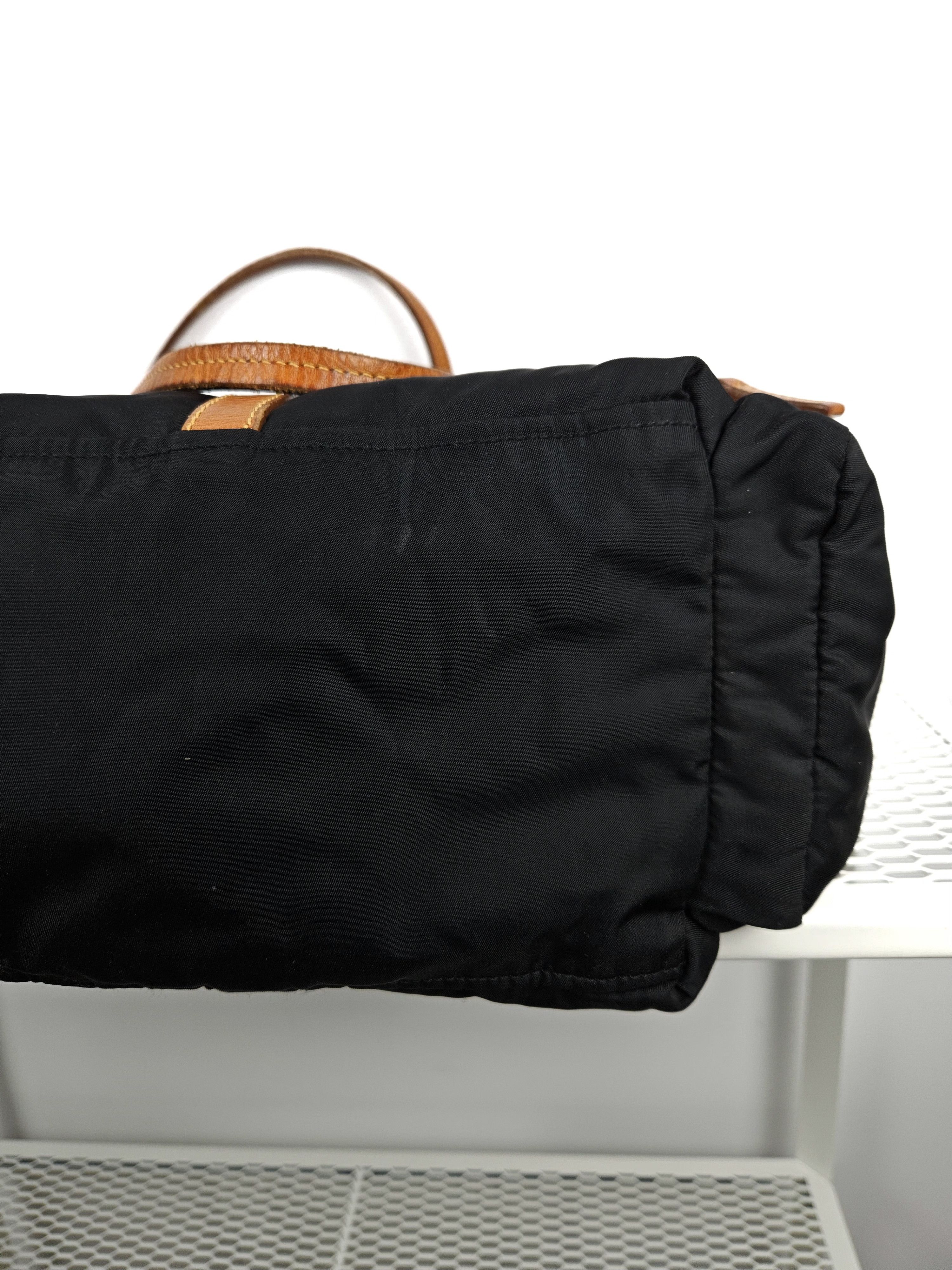 Miu Miu Archive miu miu nylon leather tote bag with cargo pockets Size ONE SIZE - 18 Thumbnail