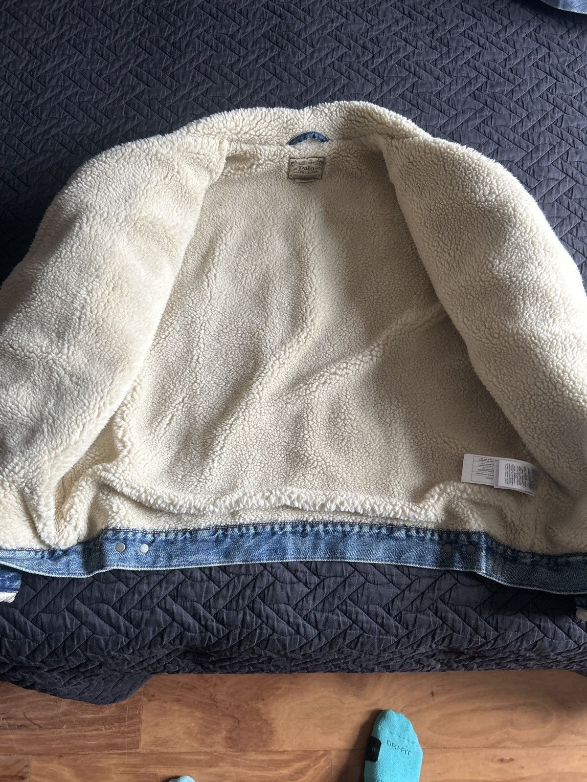 Polo Ralph Lauren Polo ralph lauren USA denim sherpa jacket Size US XL / EU 56 / 4 - 3 Thumbnail