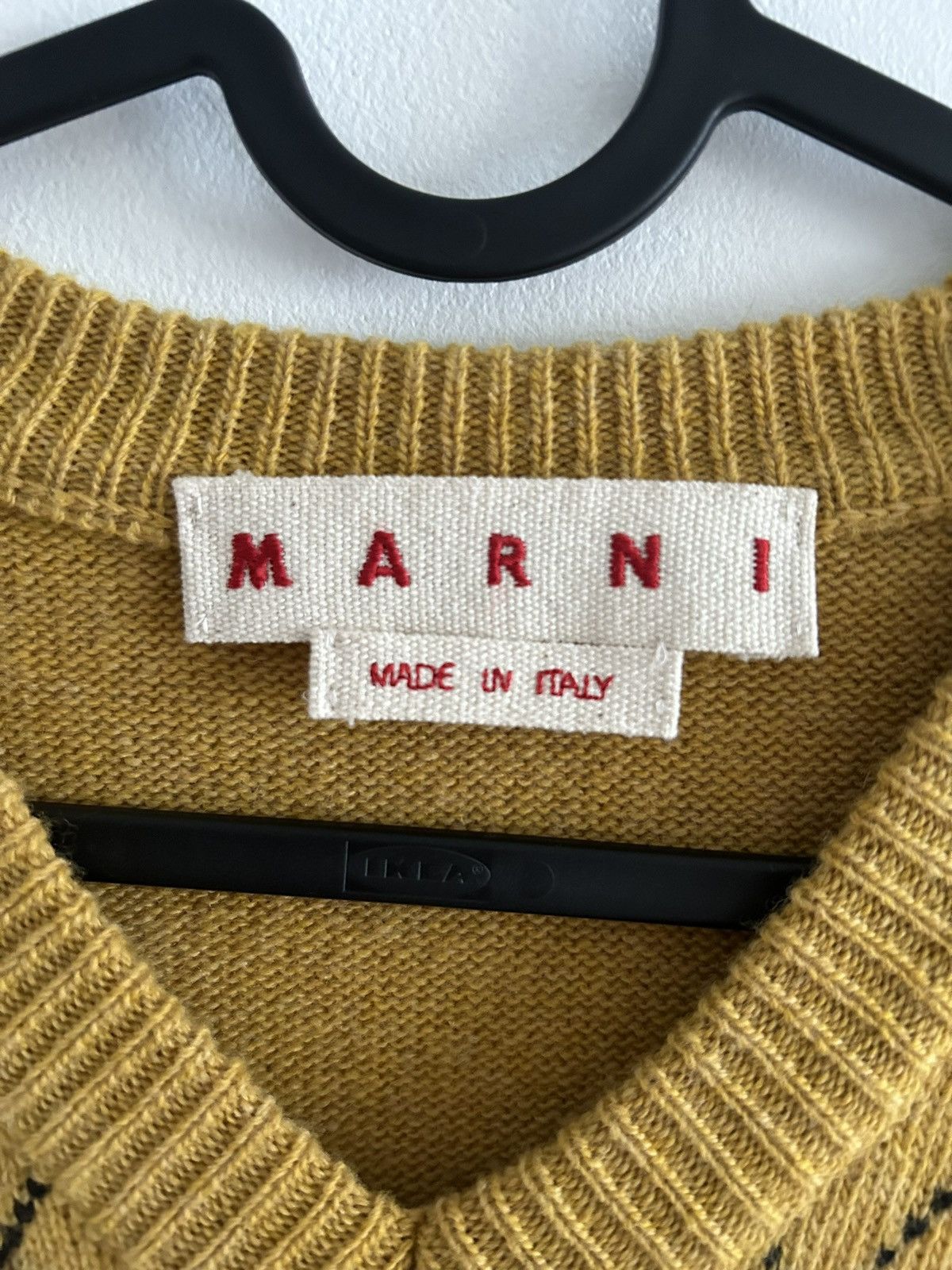 Marni Marni Yellow/White Vest Size US M / EU 48-50 / 2 - 6 Thumbnail