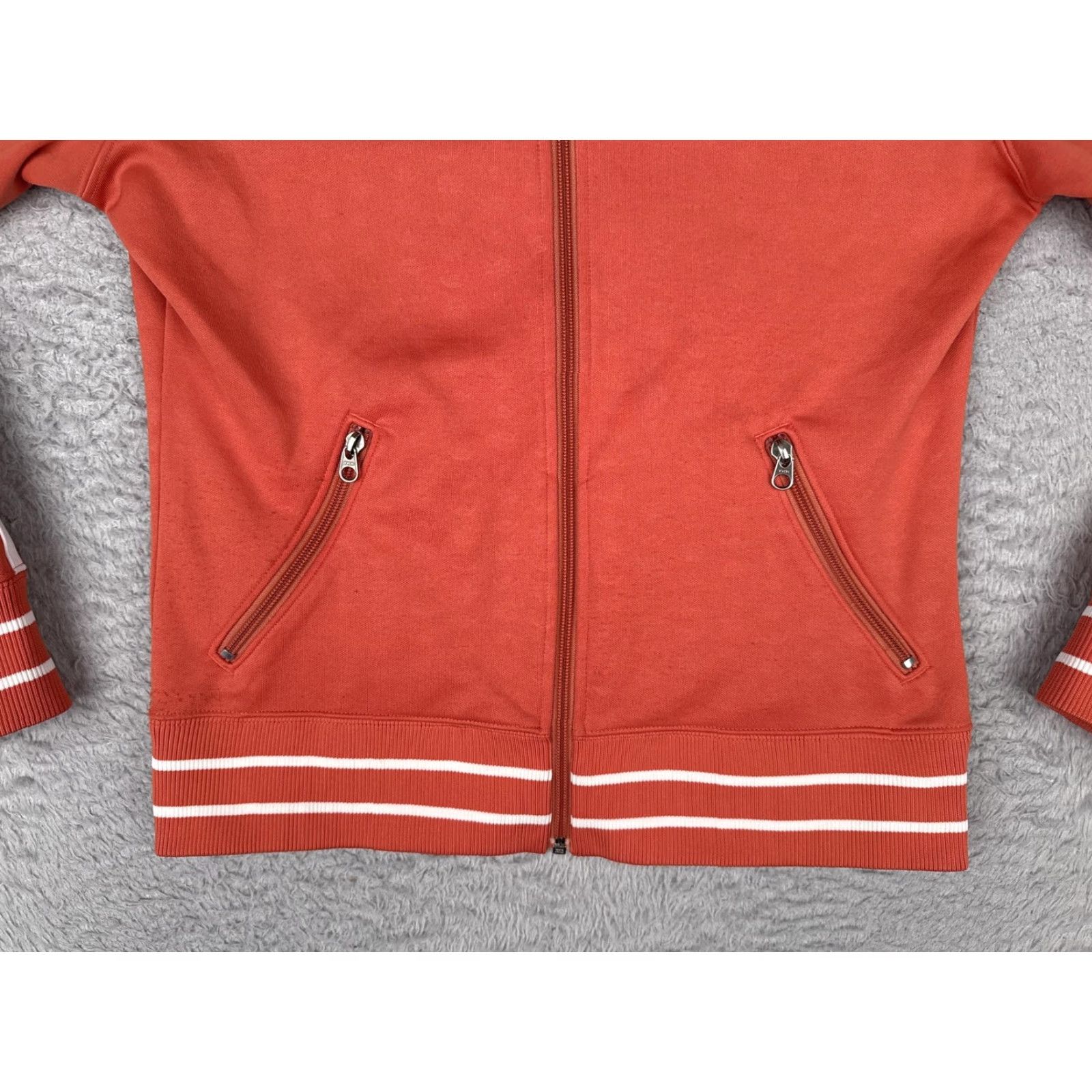 The North Face The North Face Jacket Womens Large Orange A5 Series Everest 8850m Track Striped Size L / US 10 / IT 46 - 7 Thumbnail