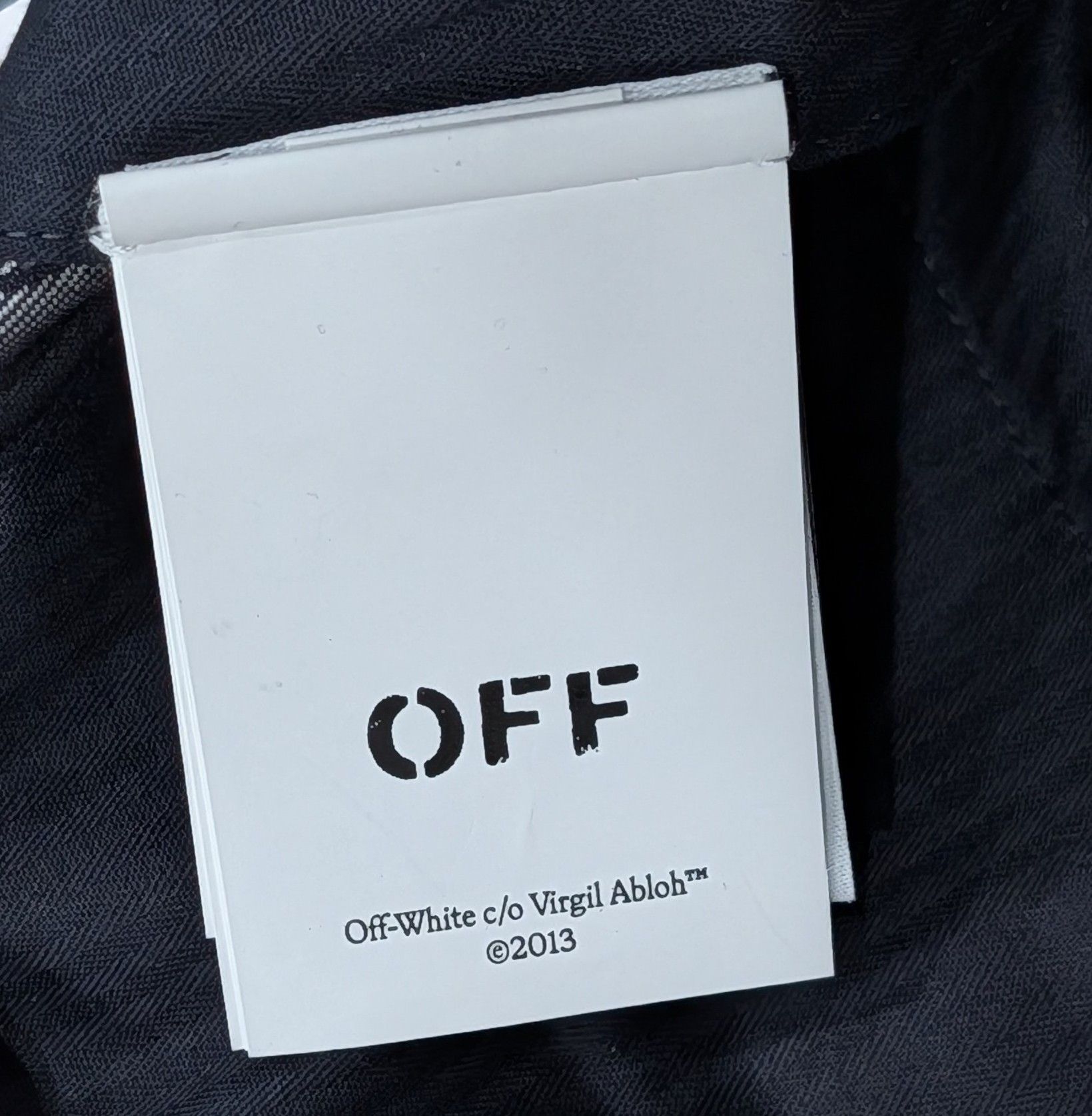 Off-White OFF-WHITE Buffalo Pinstripe Slim Wool Suit Pants 50 US 34 Size US 34 / EU 50 - 7 Thumbnail
