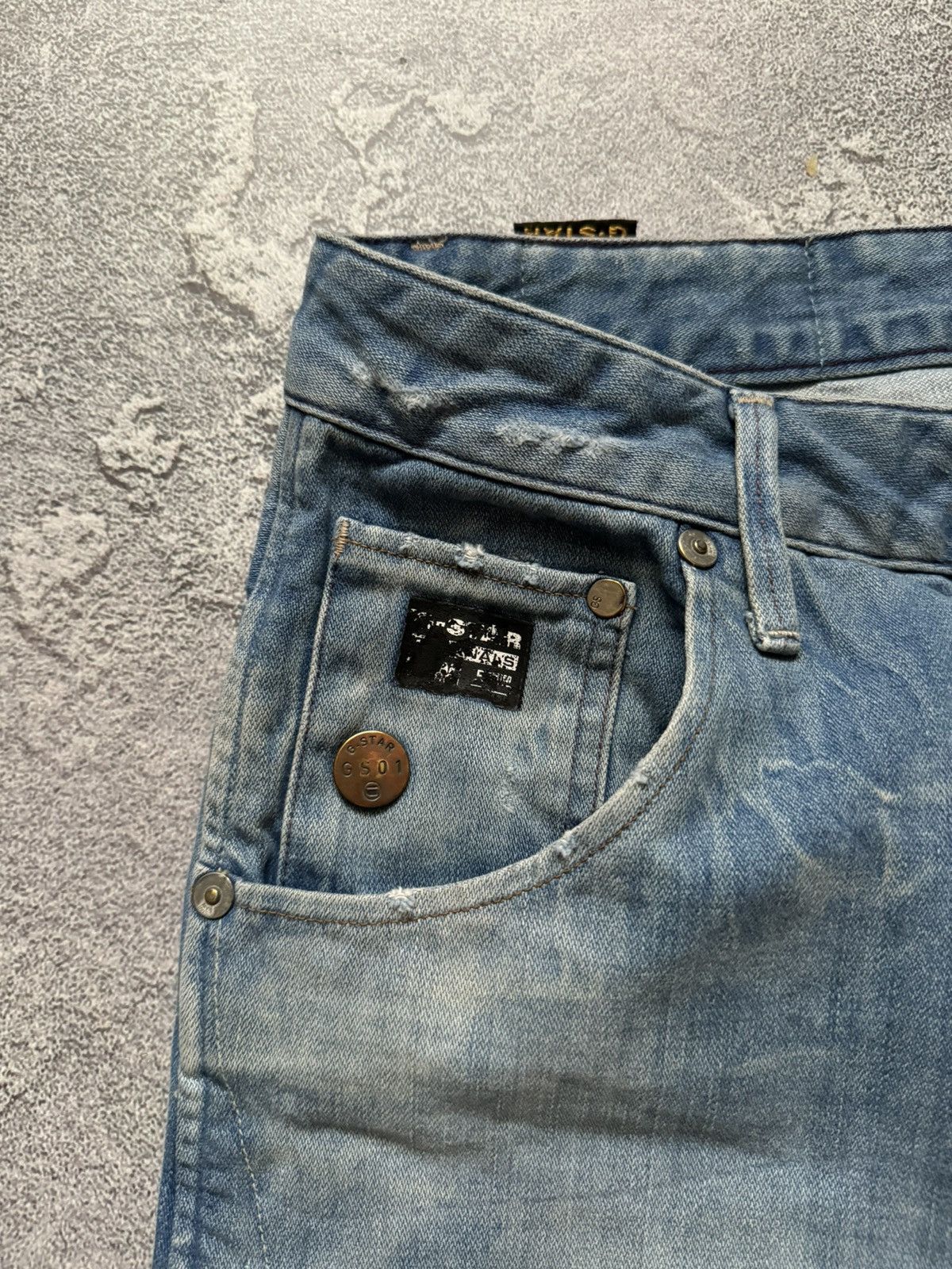 G-Star G star raw 34/32 ARC 3D slim denim pant trouser Jean chino Size US 34 / EU 50 - 13 Thumbnail