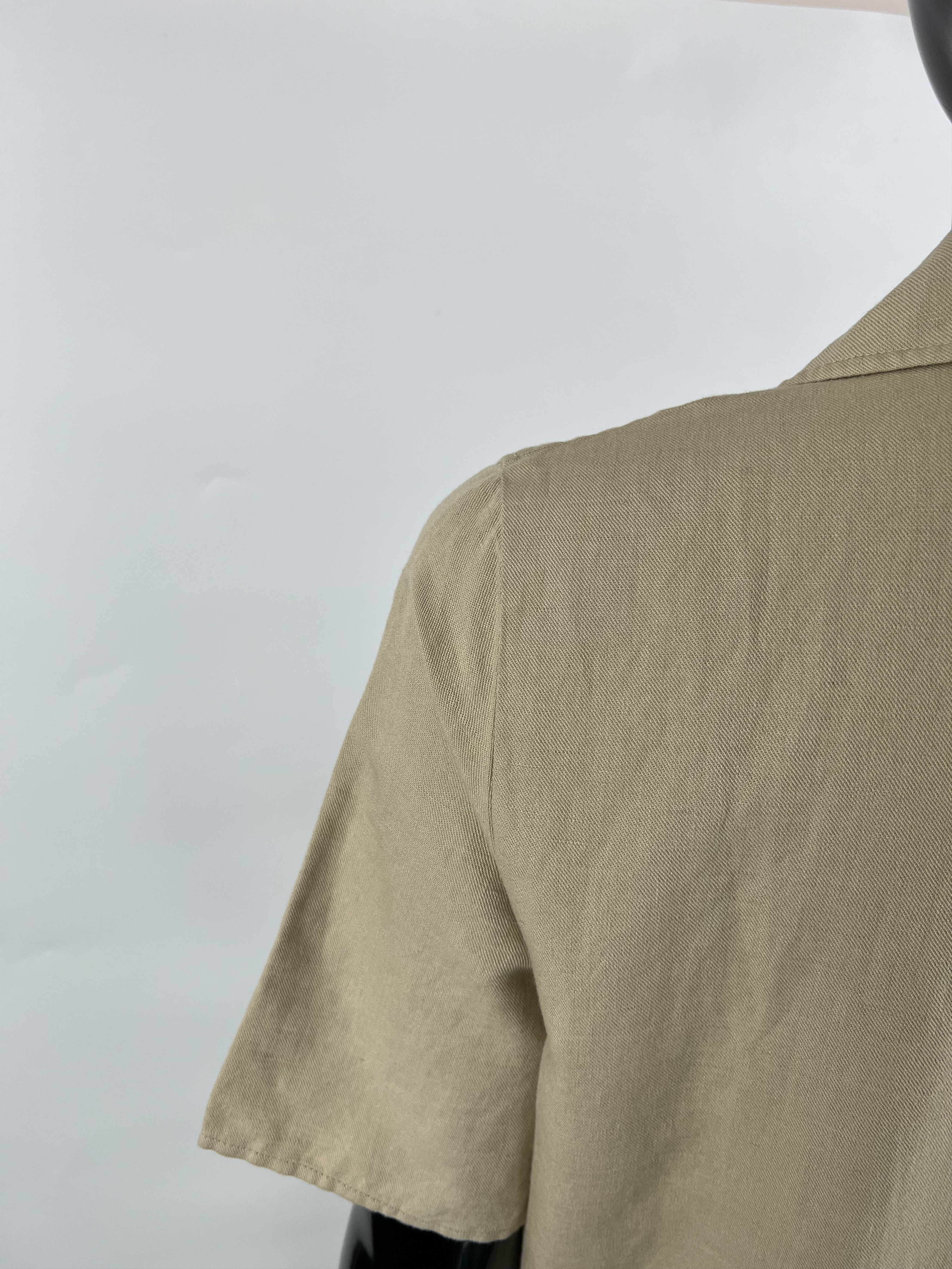 Cos COS Women's Beige Linen Cotton Jumpsuit Size EUR34/XS Size 26" / US 2 / IT 38 - 12 Thumbnail