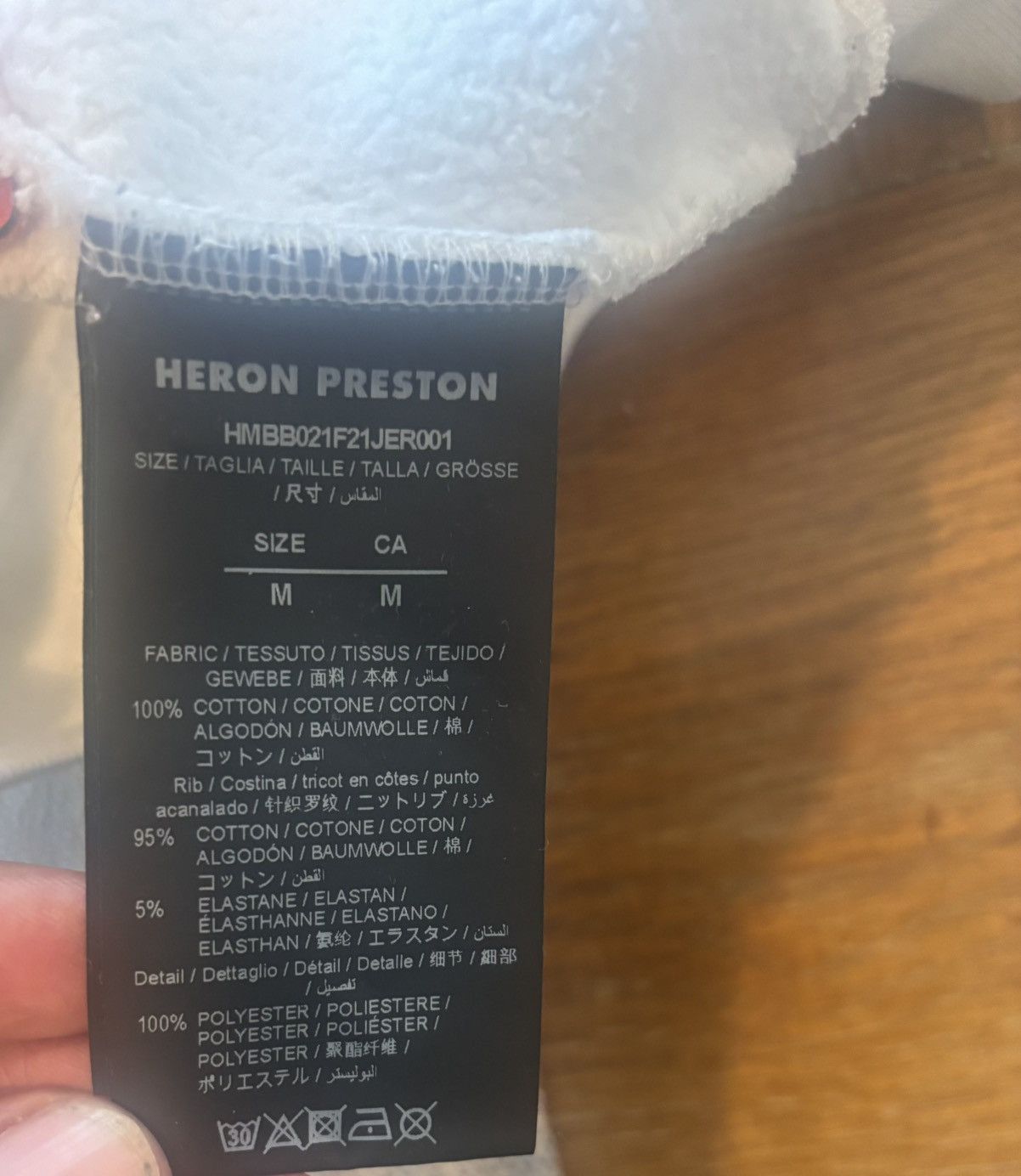 Heron Preston Heron Preston Split hoodie Size US M / EU 48-50 / 2 - 3 Thumbnail