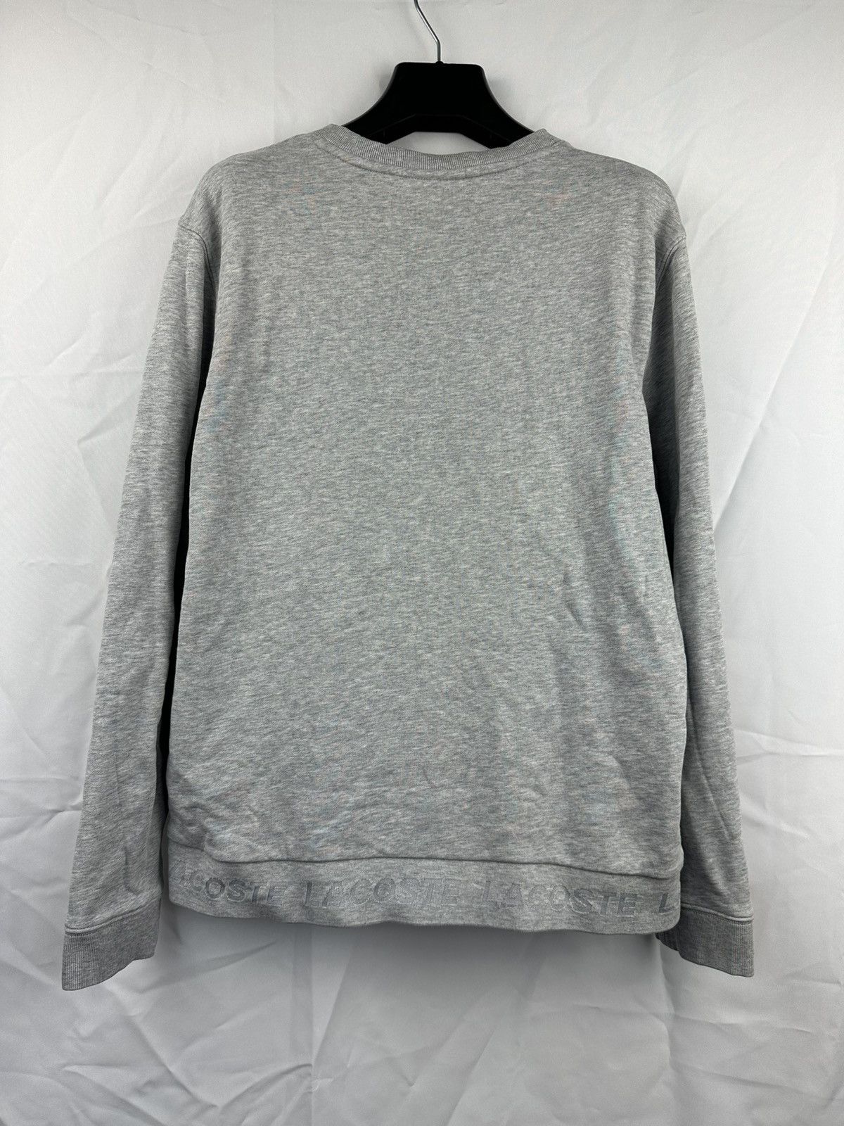 Lacoste Mens Lacoste Premium Sweatshirt Gray Size L (fr 5) Size US L / EU 52-54 / 3 - 5 Thumbnail