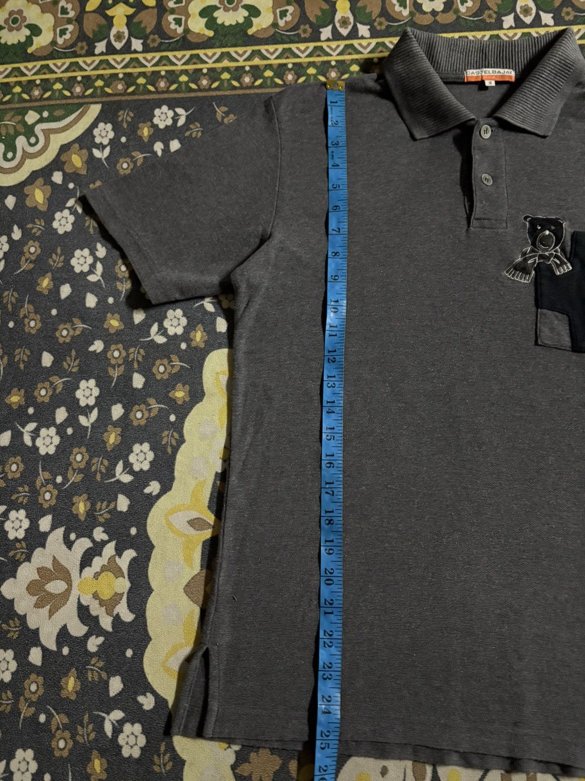Jean Charles De Castelbajac CASTERBAJAC SPORT Single Pocket Polo T-Shirt Size US M / EU 48-50 / 2 - 12 Thumbnail