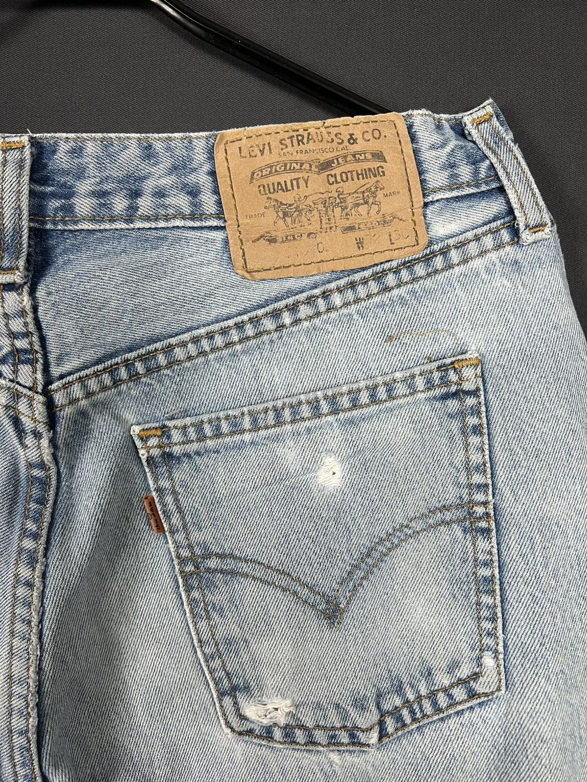 Levi's Vintage Levi’s 618 LVC men’s jeans made in UK Size US 32 / EU 48 - 2 Thumbnail