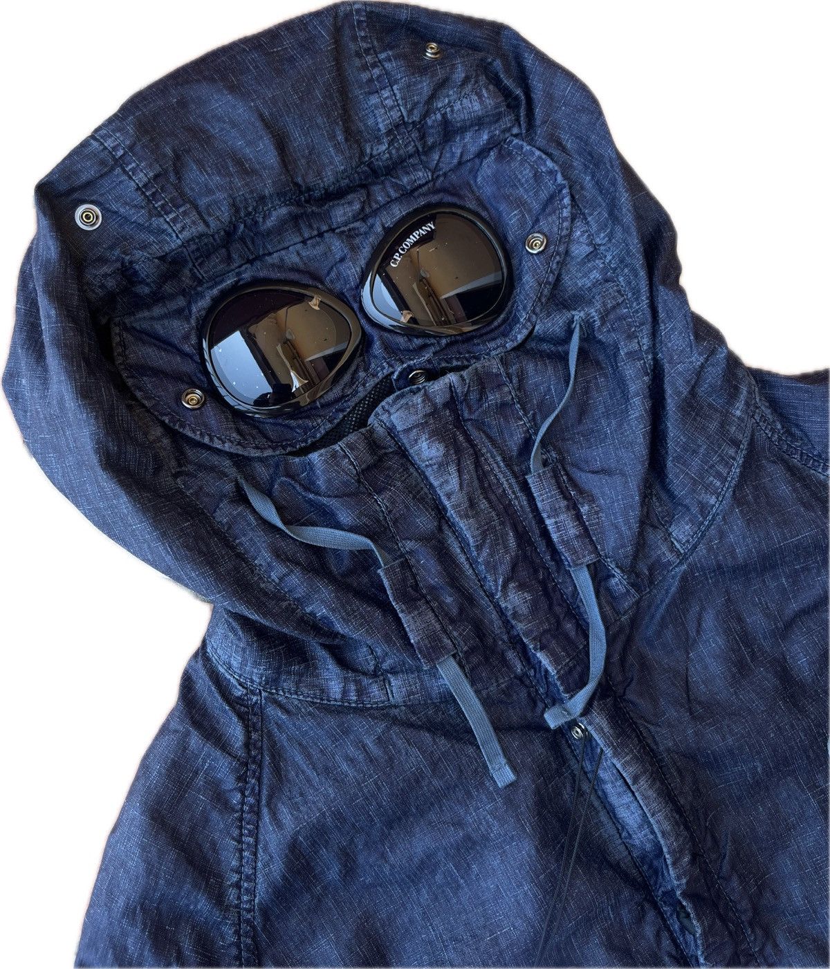 C.P. Company C.P. Company Lino Wax Goggle Jacket Size US M / EU 48-50 / 2 - 5 Thumbnail
