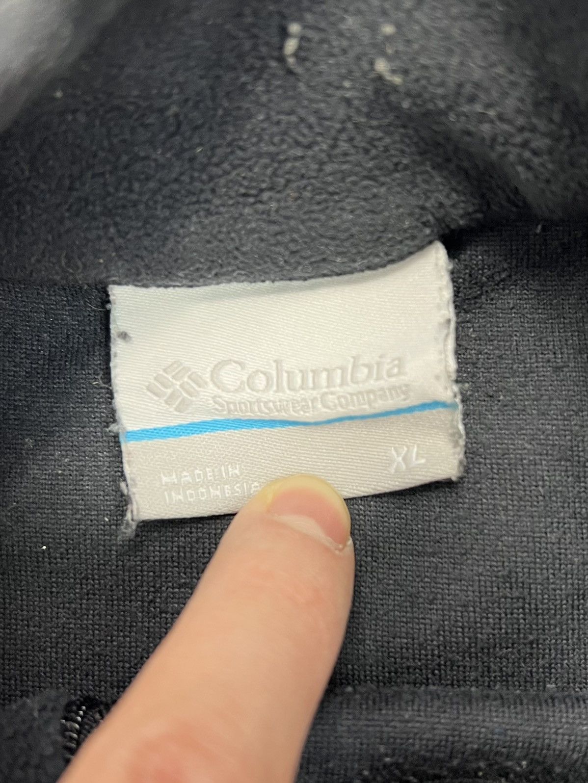 Columbia Fleece Jacket Columbia logo zipped Size US XL / EU 56 / 4 - 4 Thumbnail