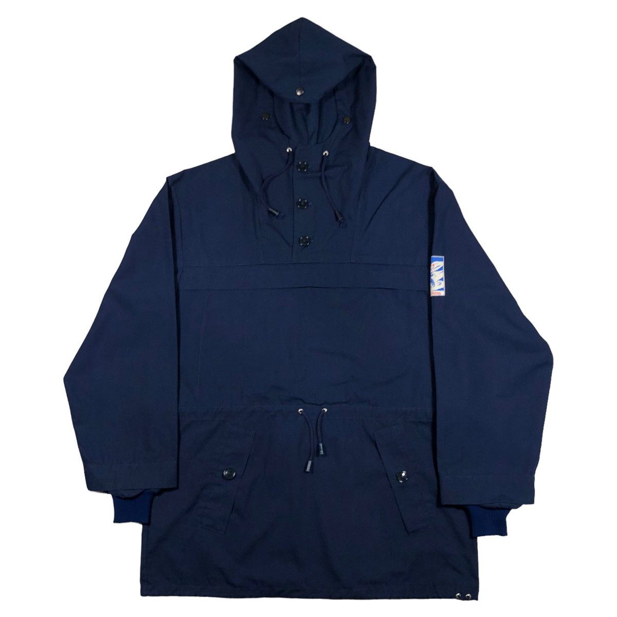 Vintage HUSK + Fjellsikring Swiss Polyester Smock Denmark Anorak Size US L / EU 52-54 / 3 - 1 Thumbnail