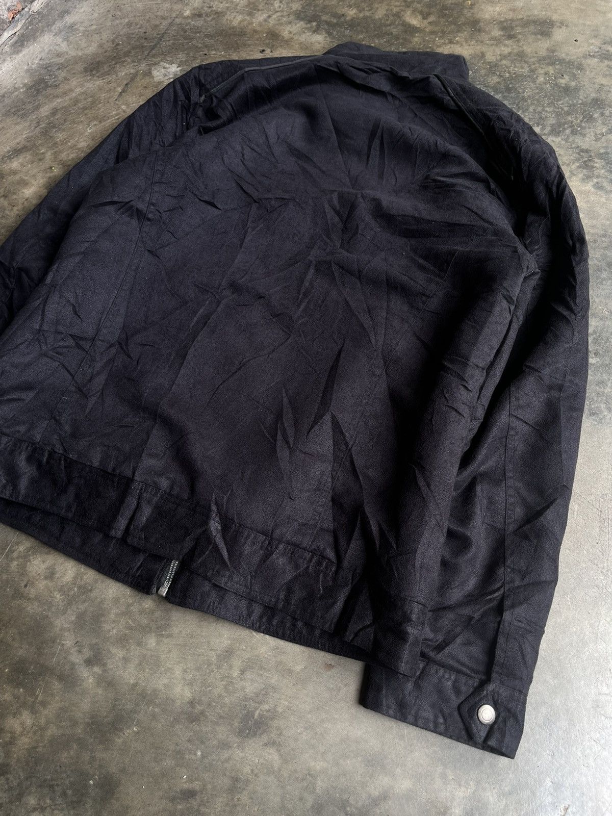 Isamu Katayama Backlash JAPANESE 00’s LOUIS CHAVLON BIKERS FUR ZIPP BONDAGE JACKET Size US L / EU 52-54 / 3 - 6 Thumbnail