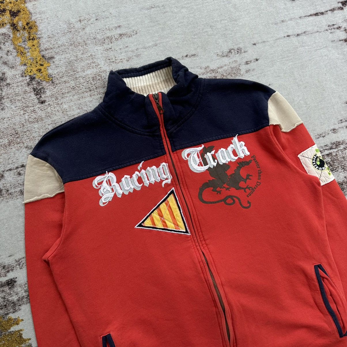 Japanese Brand INTERNATIONAL RACING MOTORSPORT JACKET VINTAGE STYLE Size US M / EU 48-50 / 2 - 3 Thumbnail