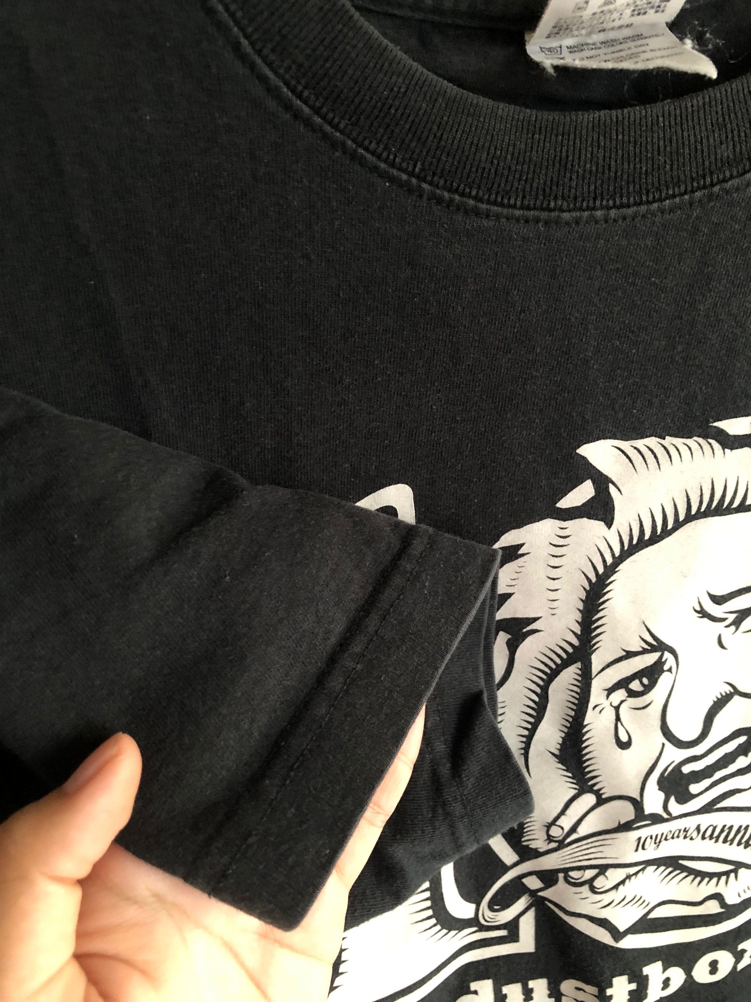 Band Tees × Vintage Dustbox 10 Years Anniversary Machine Record Tshirt Size US L / EU 52-54 / 3 - 8 Thumbnail