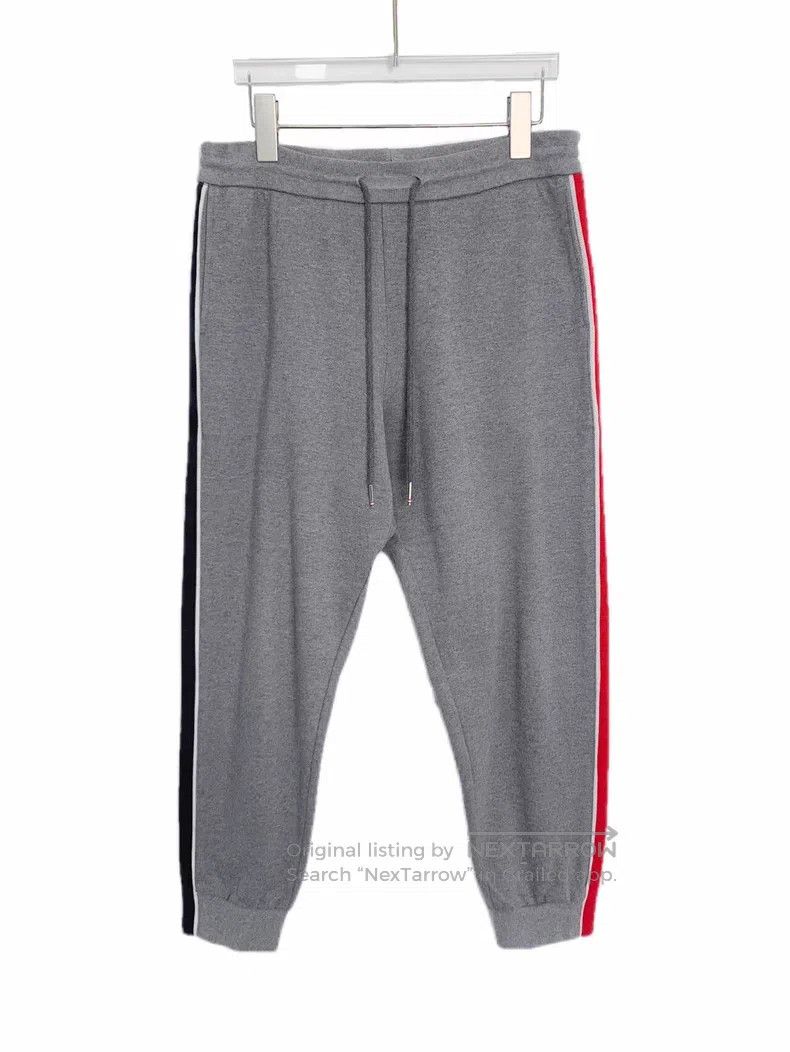 Thom Browne Thom Browne size 1 Side Striped Cotton Drawstring Tapered C Size US 26 / EU 42 - 1 Thumbnail