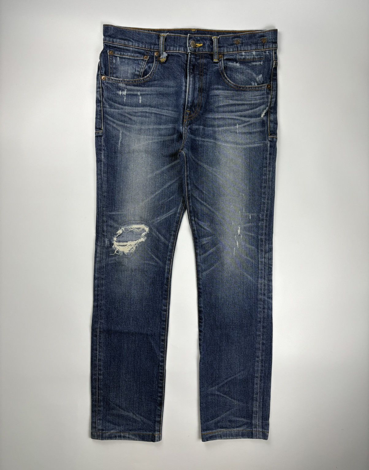 R13 R13 Tattered Skate Jeans Size US 32 / EU 48 - 1 Thumbnail