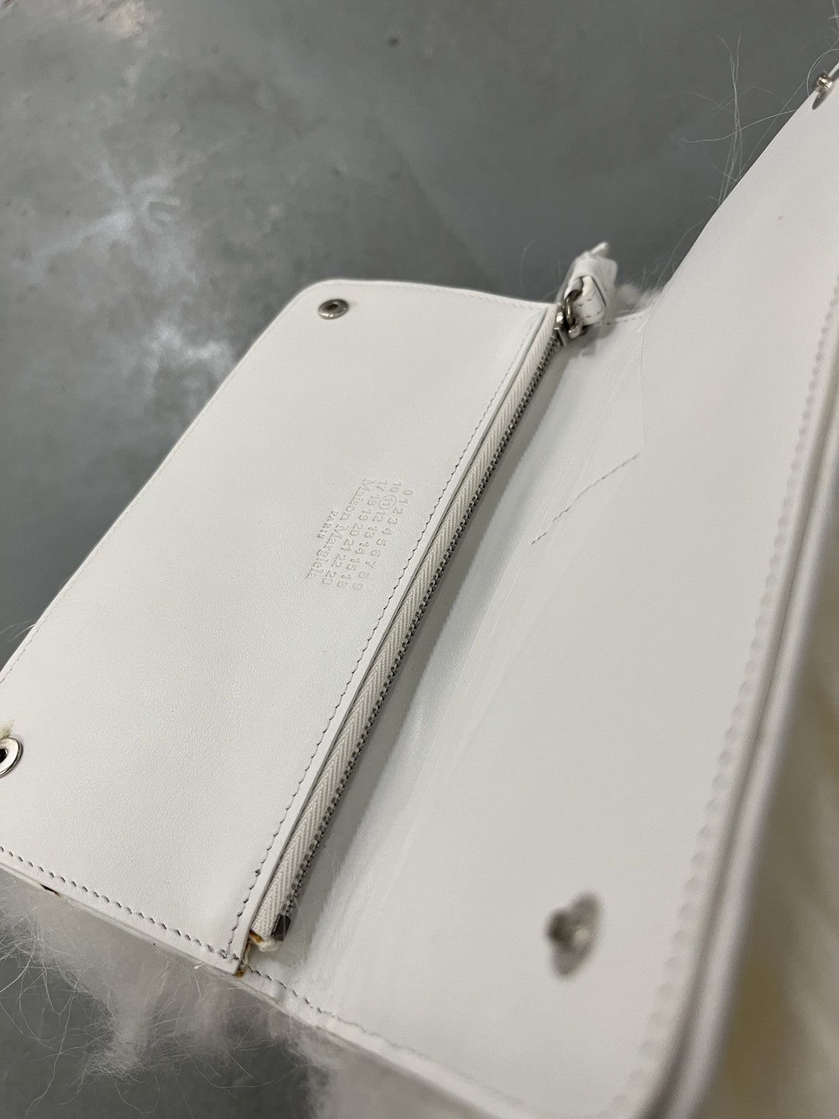 Maison Margiela Maison Margiela FW17 Artisanal Goat Hair Wallet Bag Size ONE SIZE - 11 Thumbnail