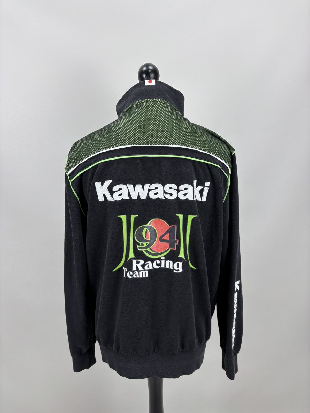 Other Mens sweatshirt full zip Kawasaki Size XXL Color Black/Green Size US XXL / EU 58 / 5 - 7 Thumbnail