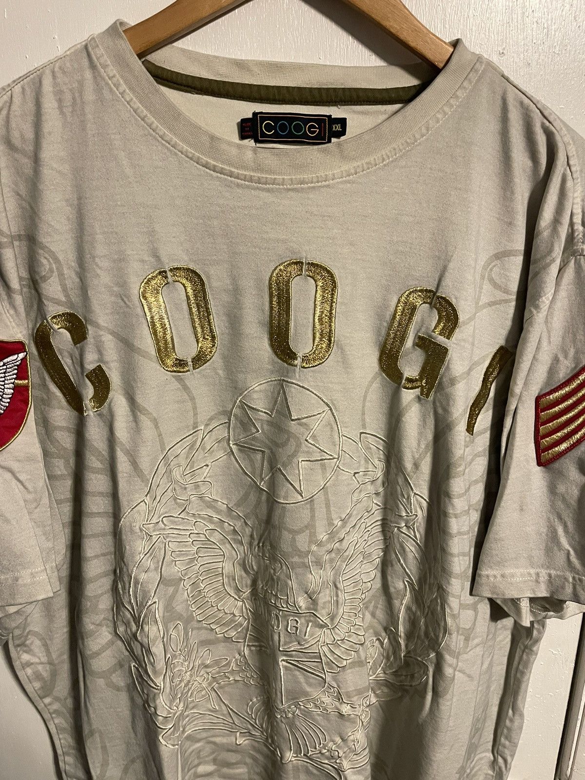 Coogi Vintage Coogi Soldier Tee Size US XXL / EU 58 / 5 - 2 Thumbnail