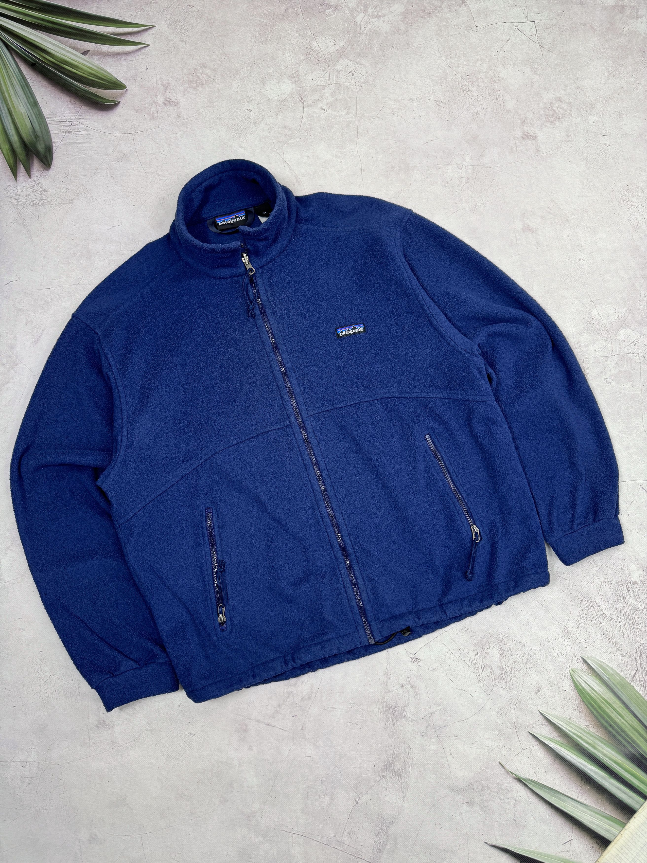 Patagonia × Vintage Vintage Patagonia Fleece Jacket Full Zip USA Size US XL / EU 56 / 4 - 1 Thumbnail